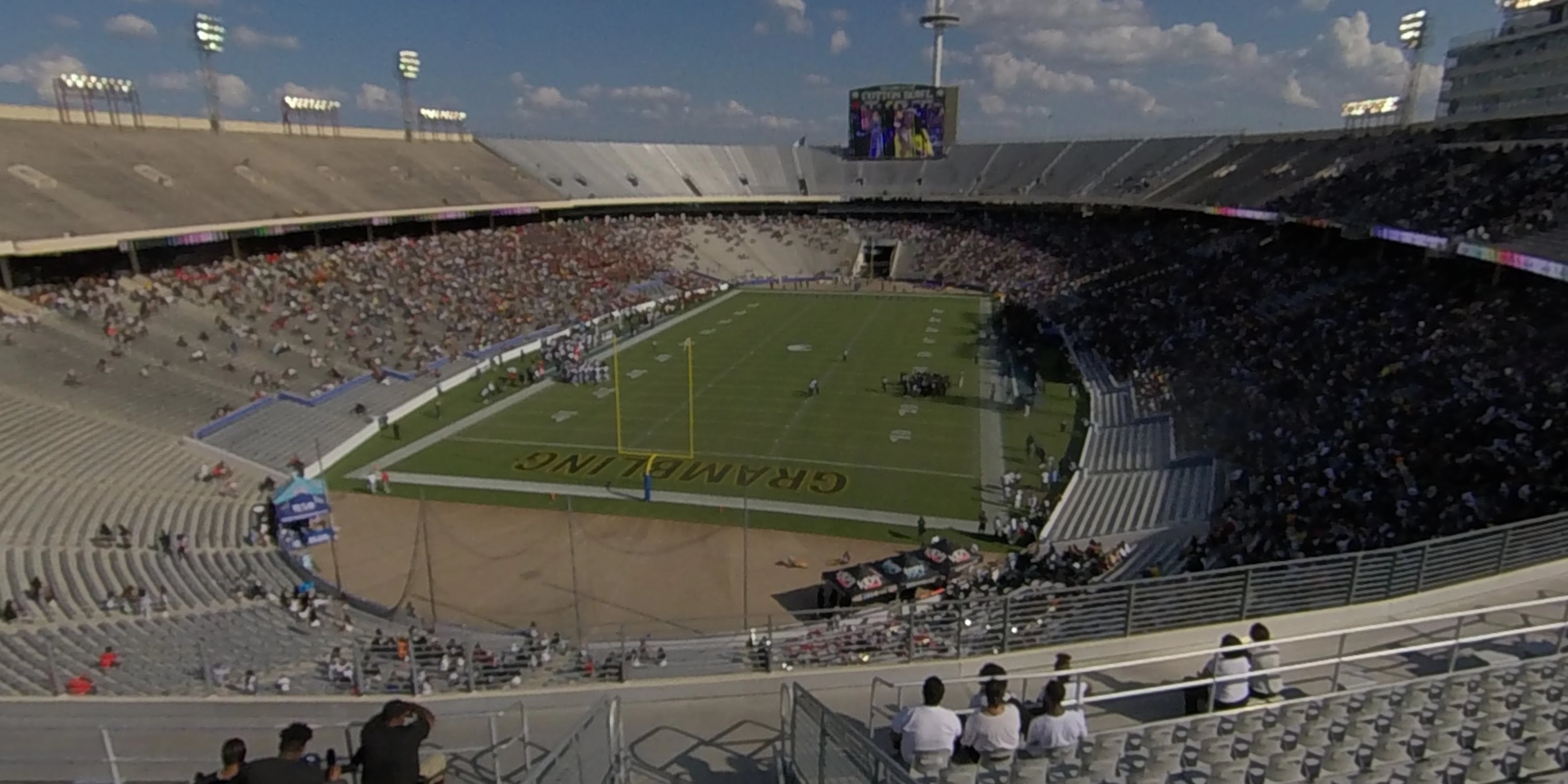 section 115 panoramic seat view  - cotton bowl