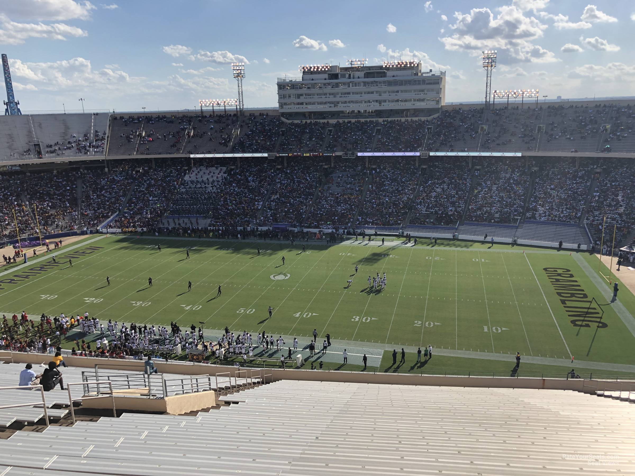 section 126, row 36 seat view  - cotton bowl