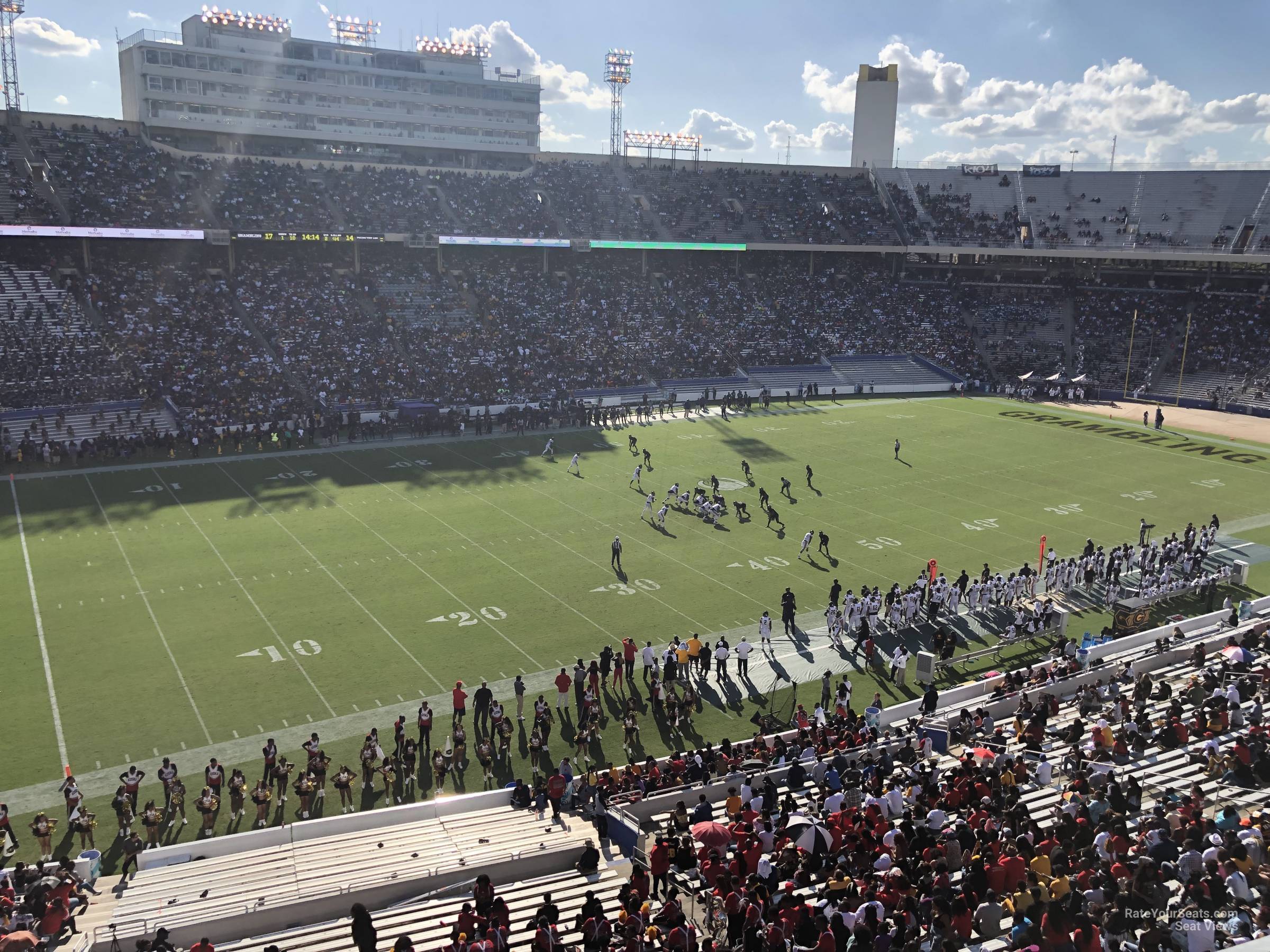 section 131, row 2 seat view  - cotton bowl