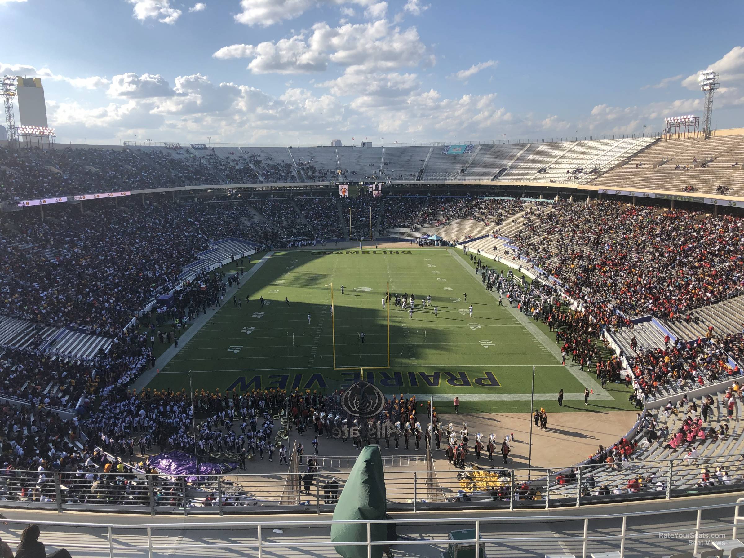 section 139, row 14 seat view  - cotton bowl