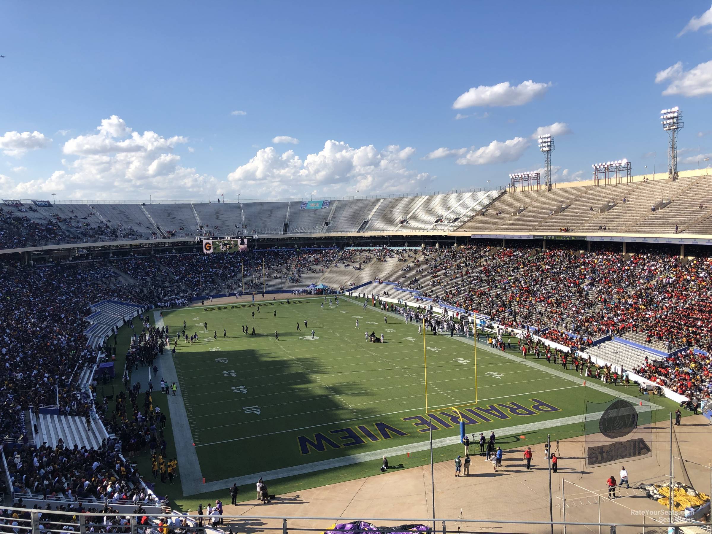 section 141, row 8 seat view  - cotton bowl