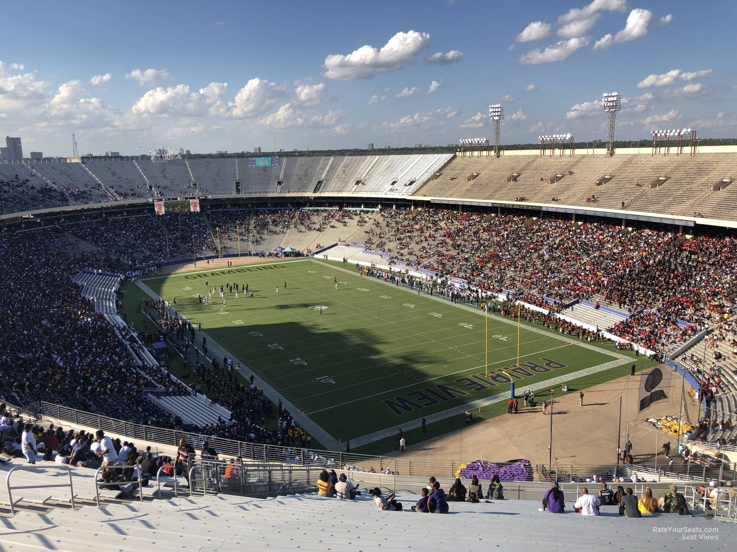 section 142, row 34 seat view  - cotton bowl