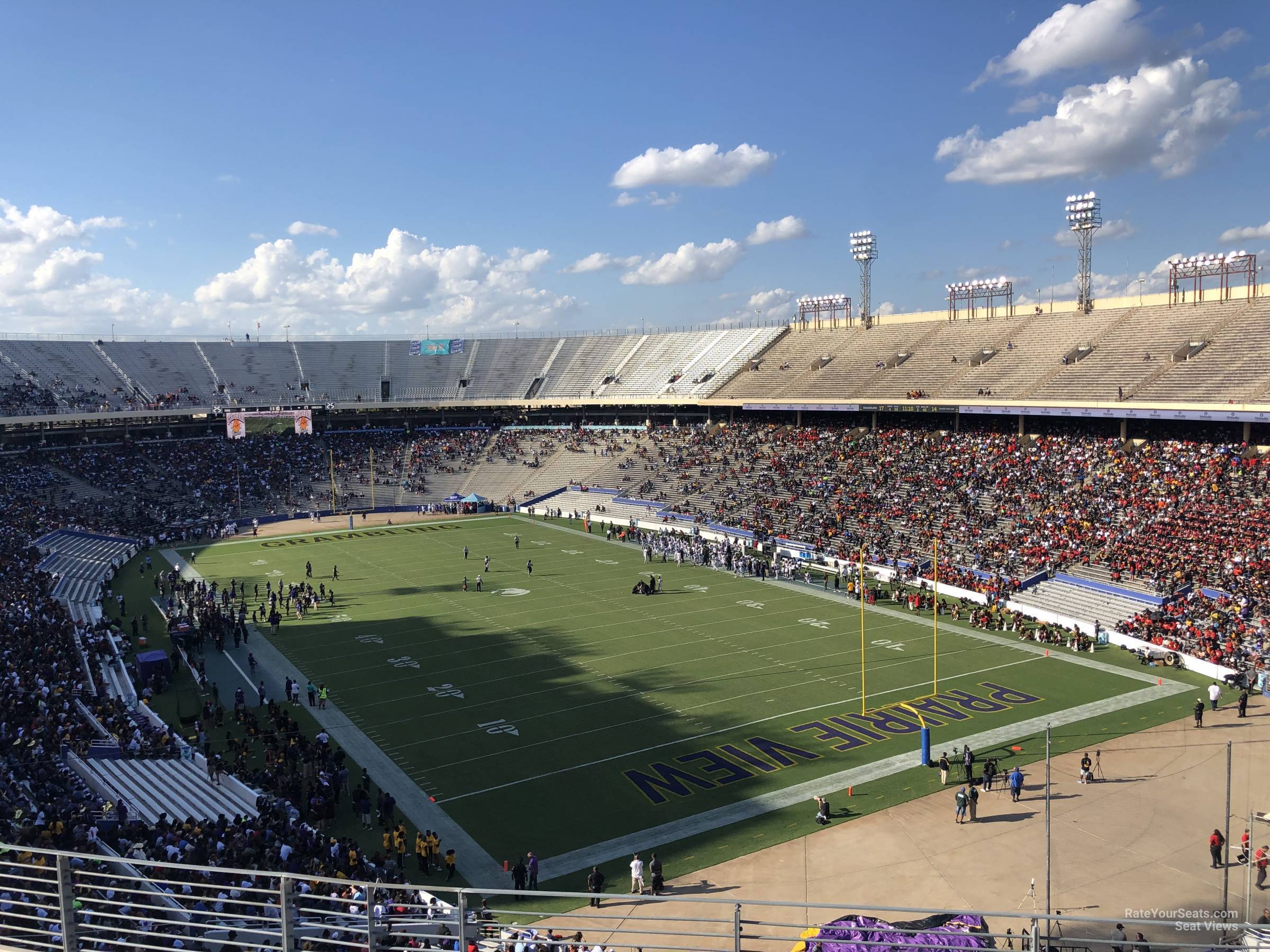 section 142, row 8 seat view  - cotton bowl