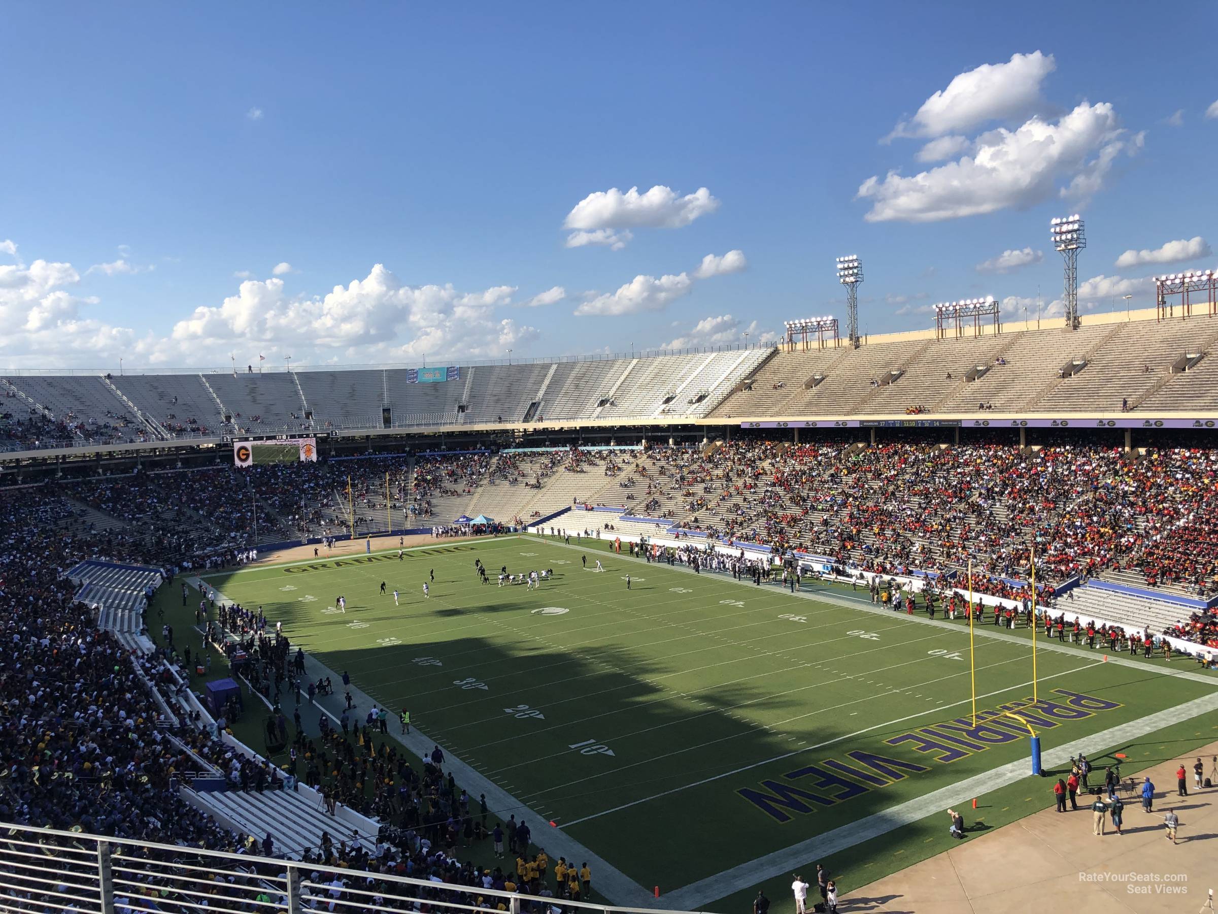 section 143, row 8 seat view  - cotton bowl