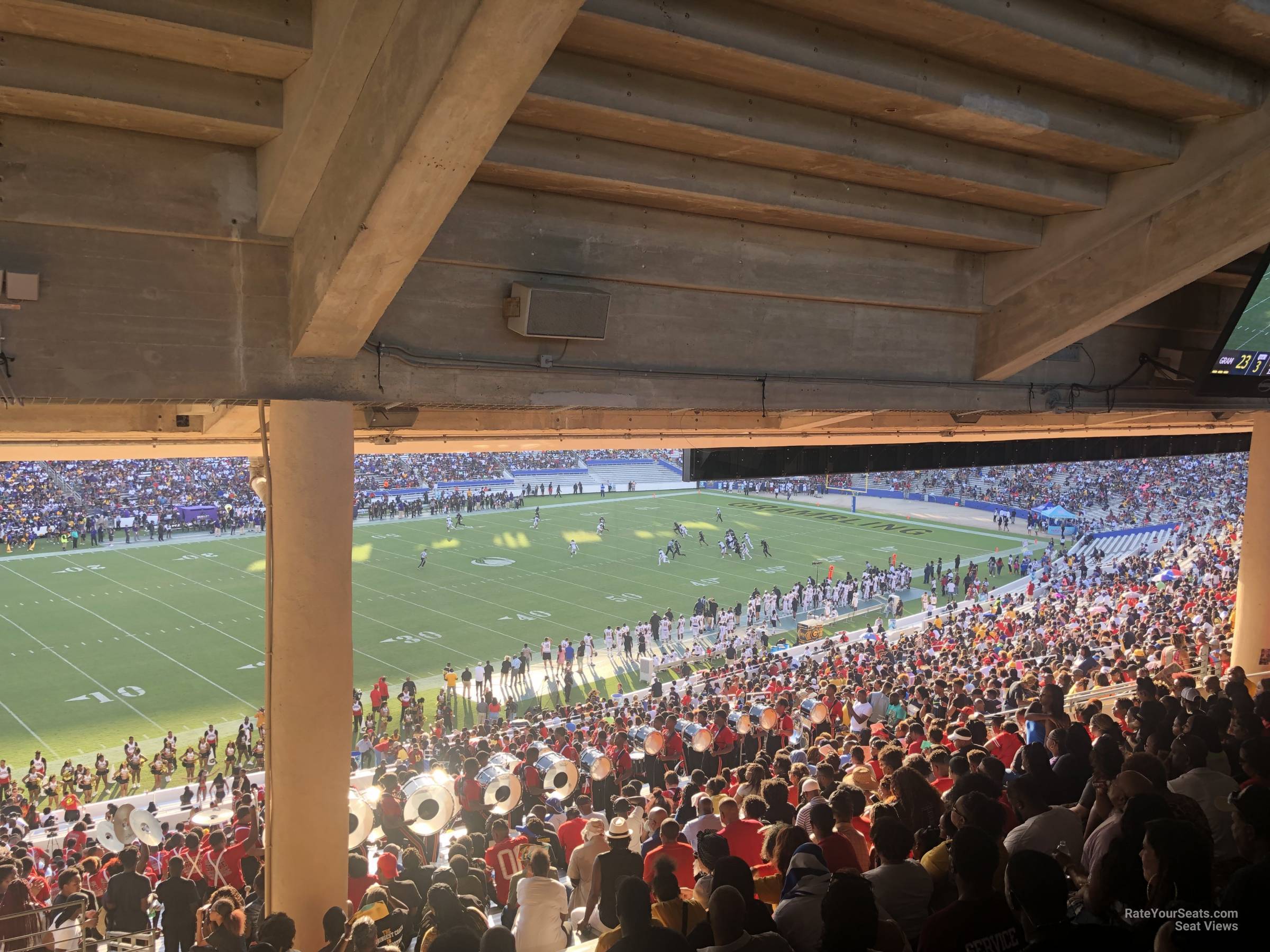 section 28, row 61 seat view  - cotton bowl