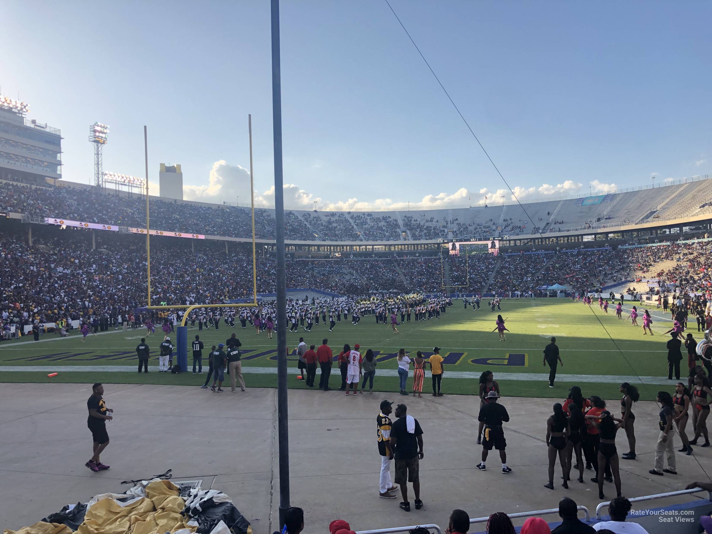 section 31, row 10 seat view  - cotton bowl