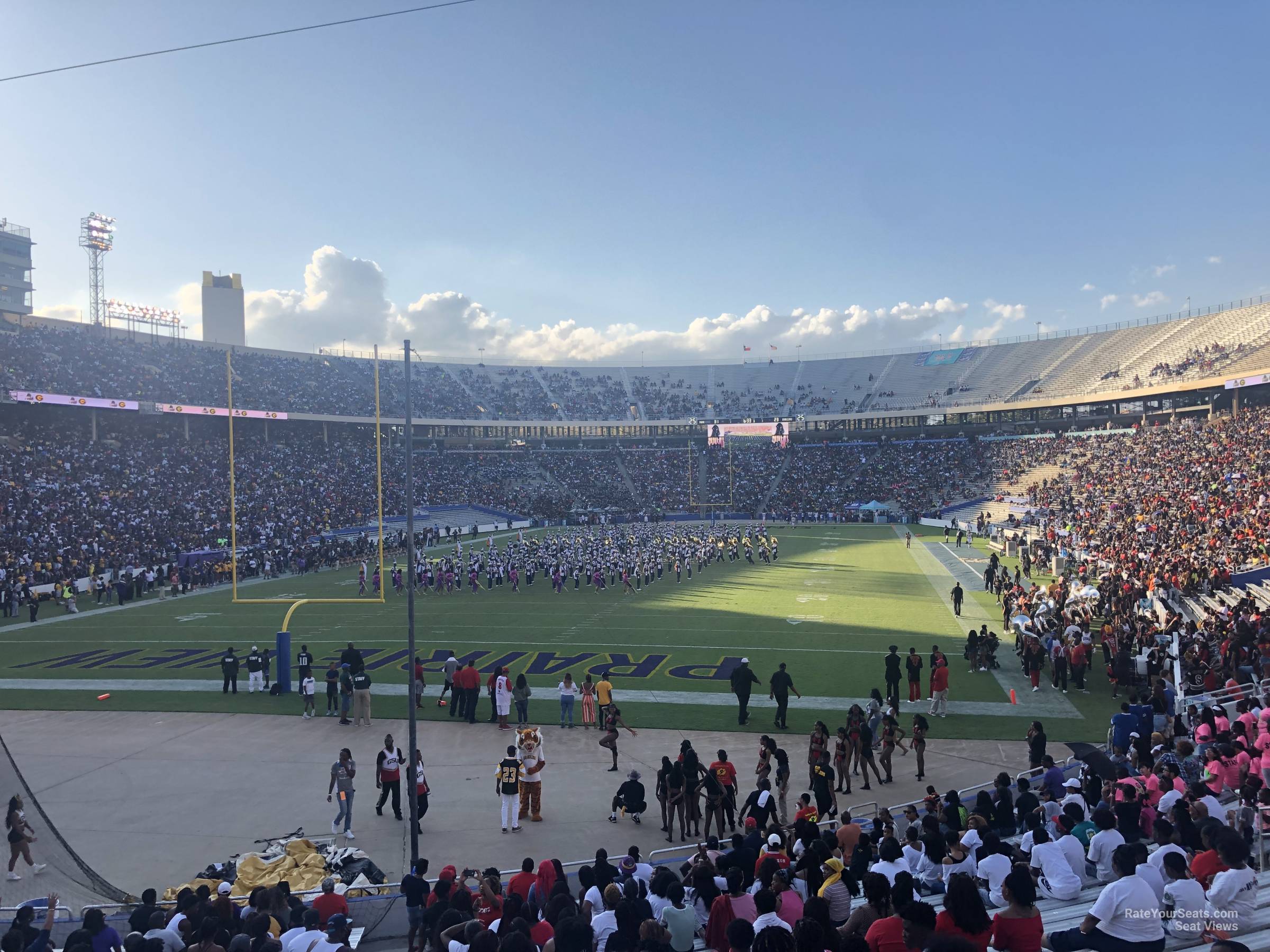 section 31, row 25 seat view  - cotton bowl stadium