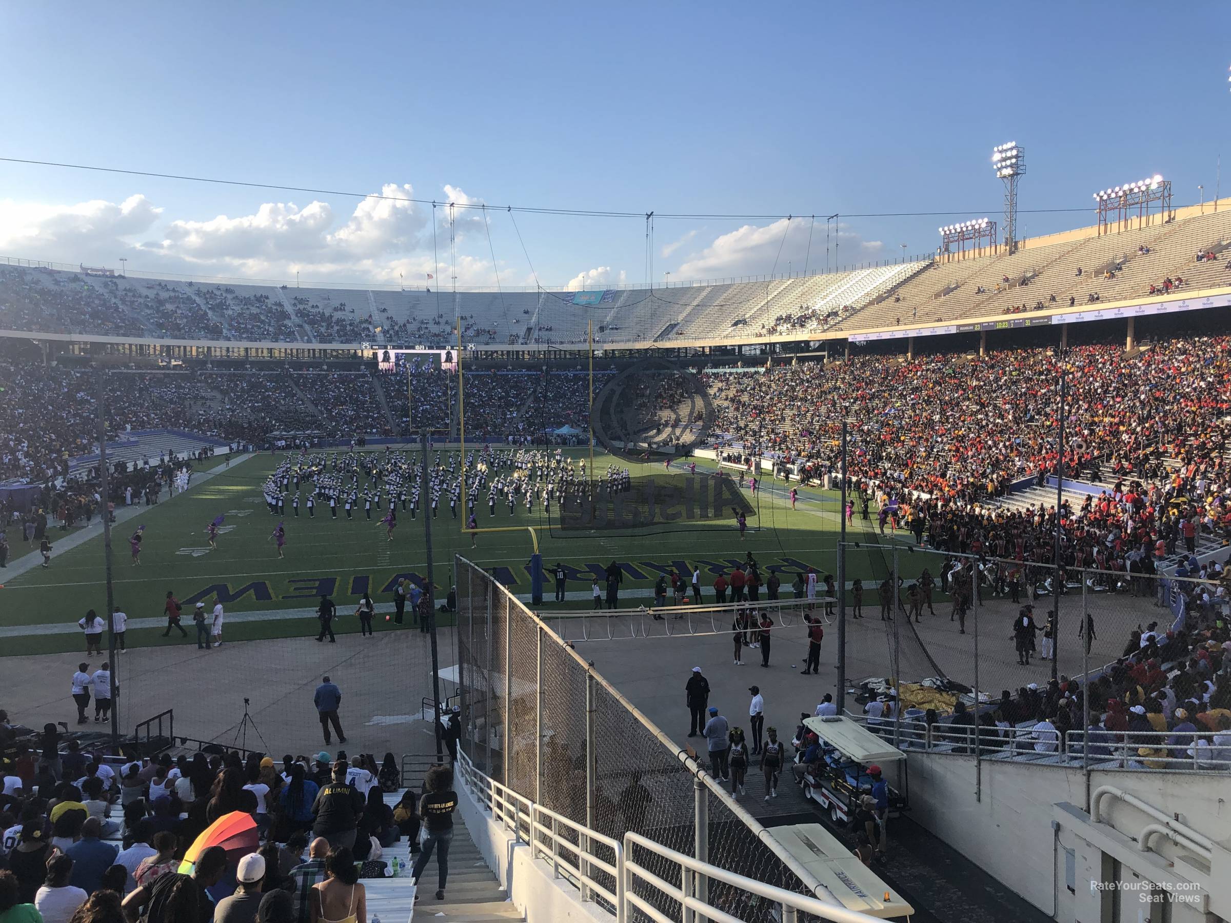 section 33, row 33 seat view  - cotton bowl