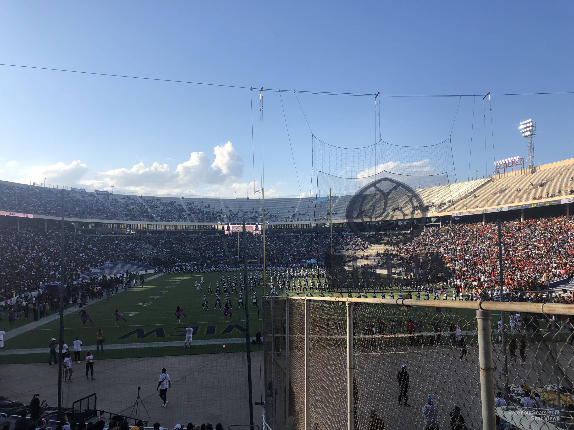 section 34, row 25 seat view  - cotton bowl