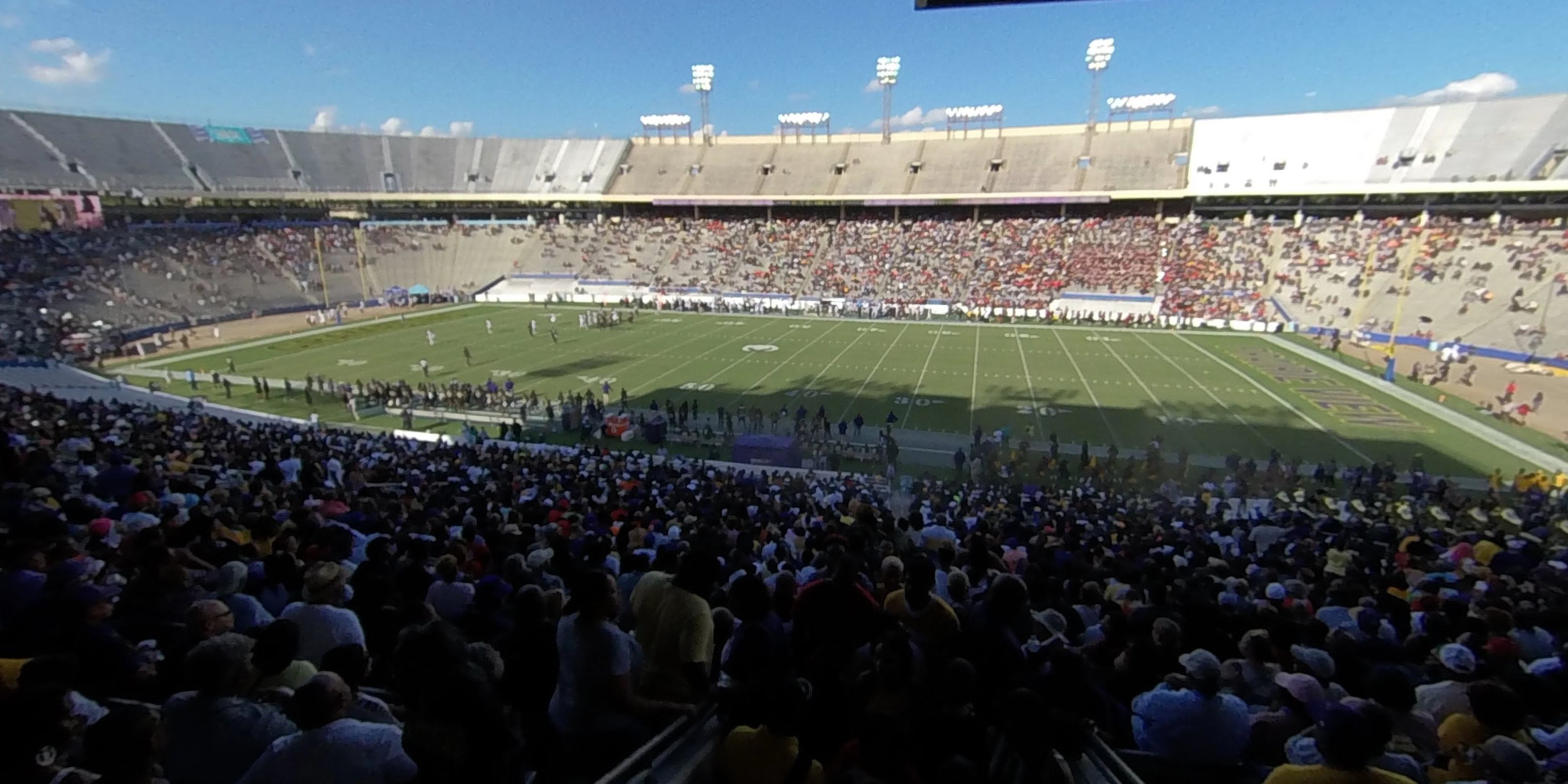 section 5 panoramic seat view  - cotton bowl