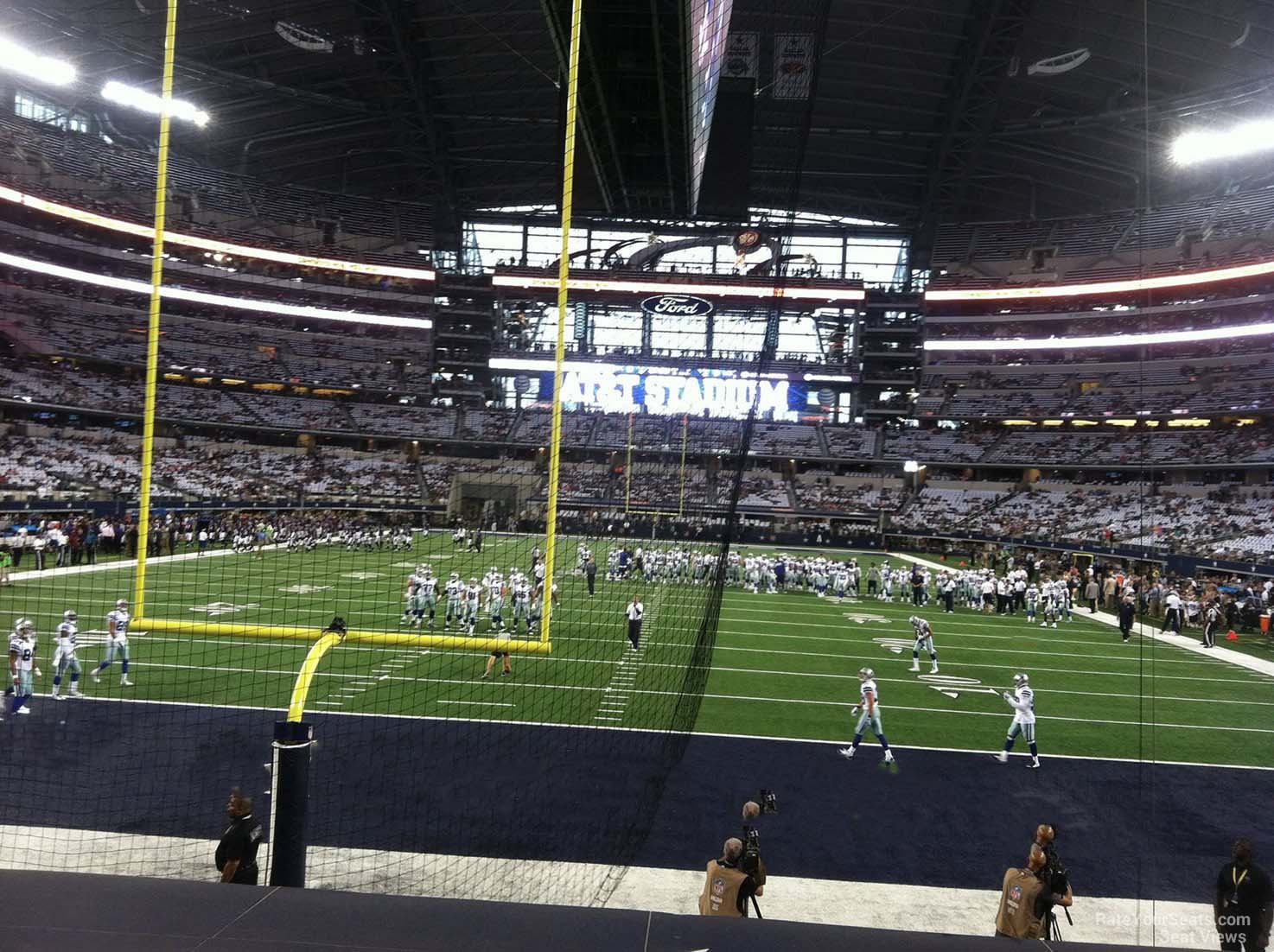 at t stadium section 123 dallas cowboys rateyourseats com cowboys seating chart view