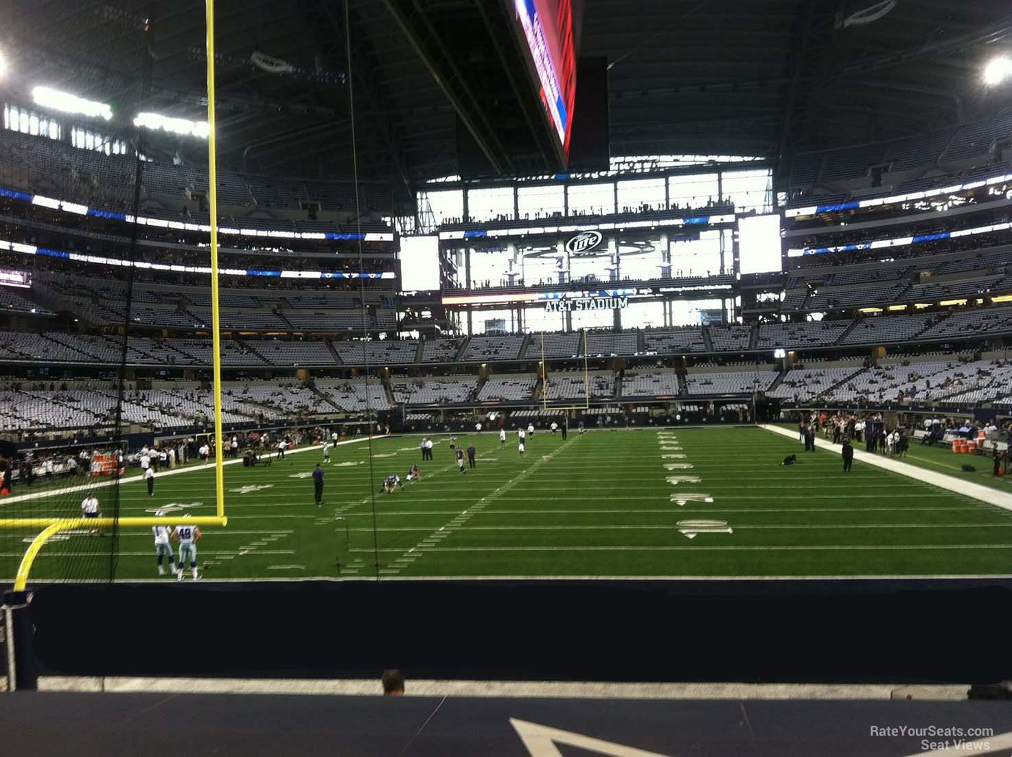 Dallas Cowboys Arena Seating Chart