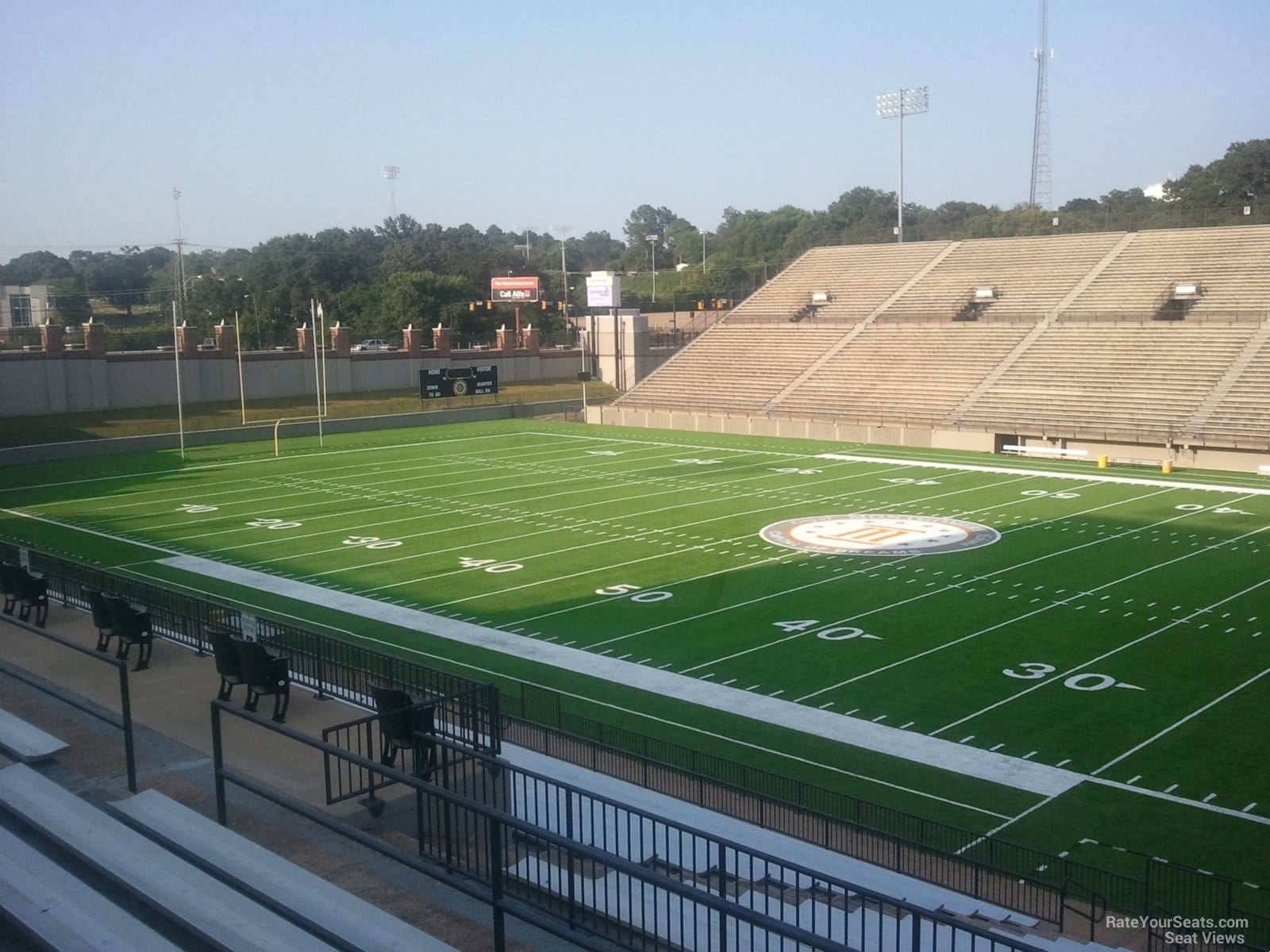 section b, row 26 seat view  - cramton bowl