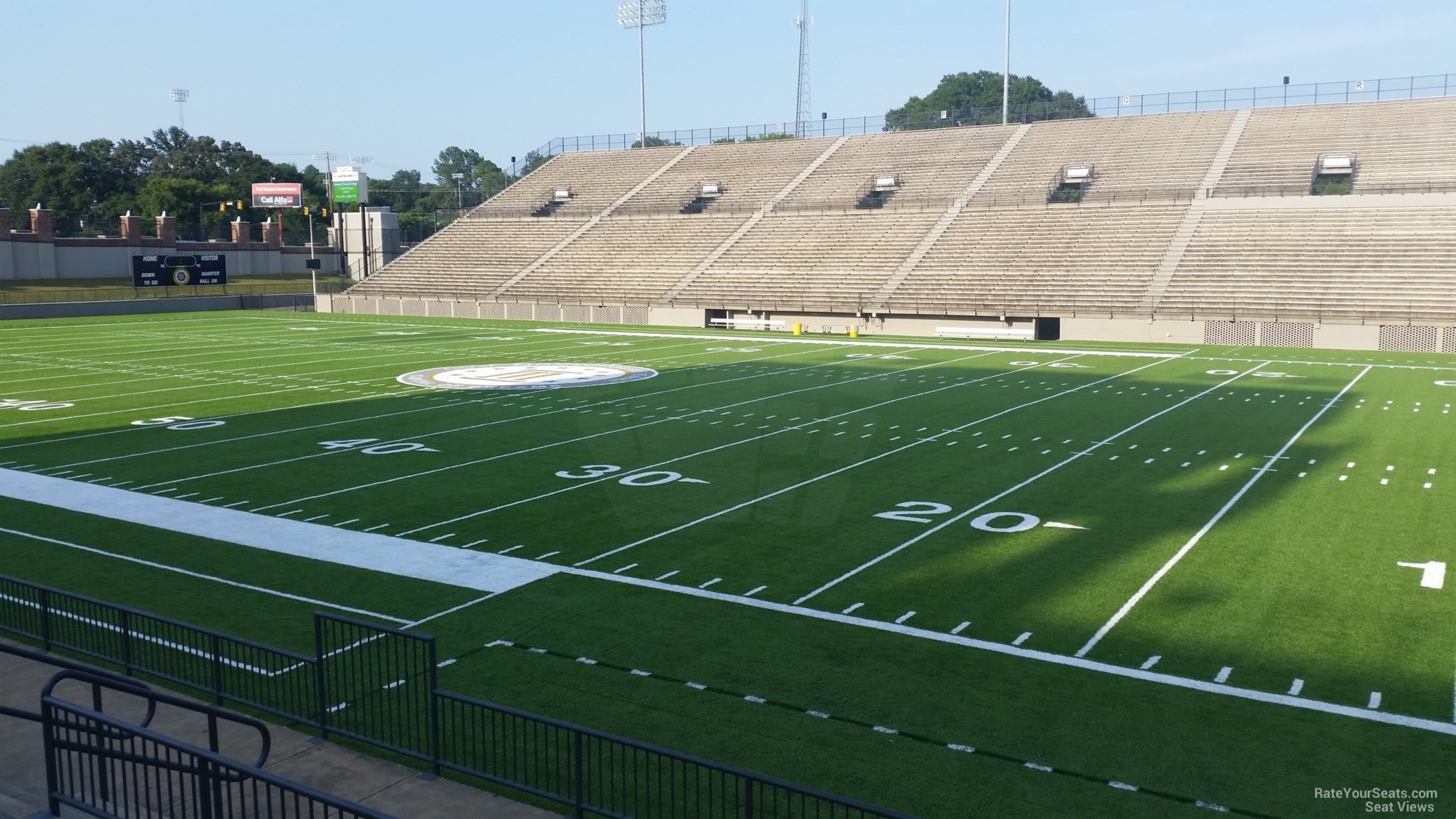 section b, row 5 seat view  - cramton bowl