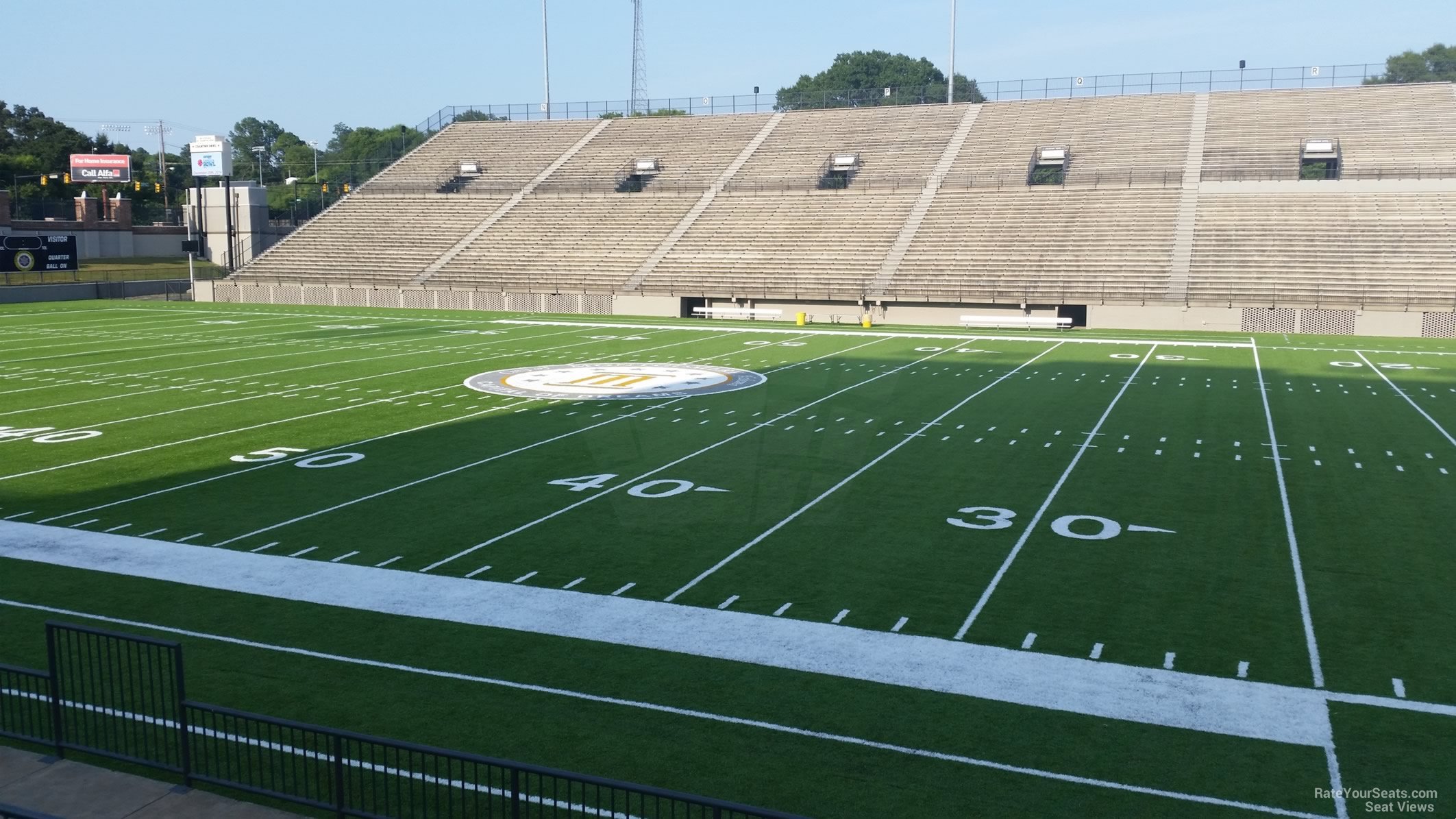 section c, row 5 seat view  - cramton bowl