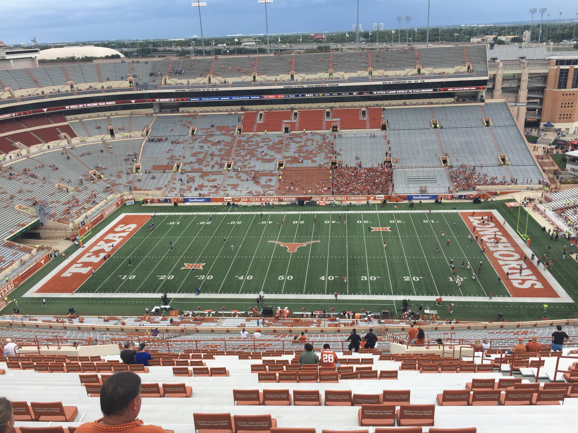 Ut Texas Football Stadium Seat Chart