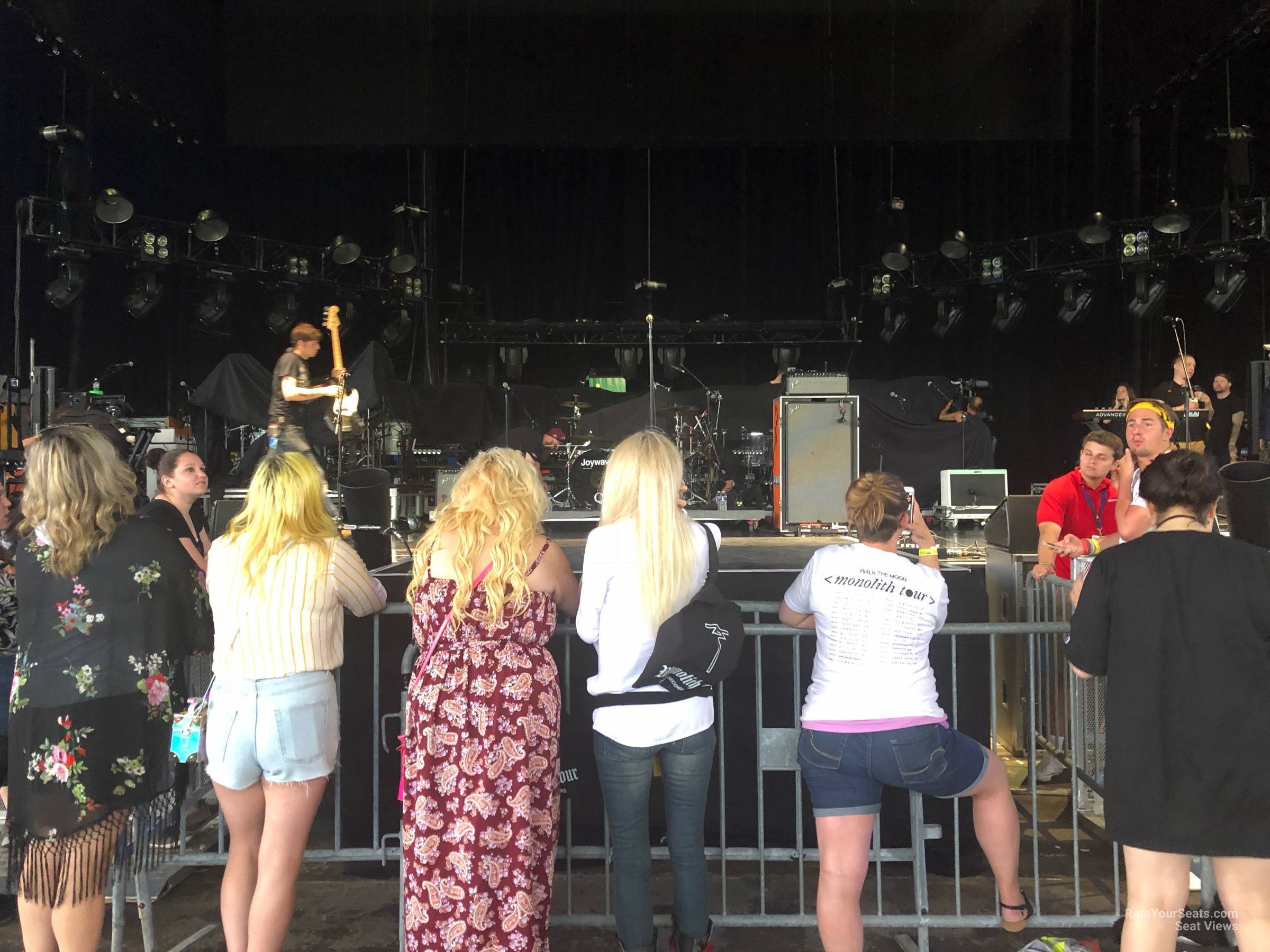 center 1 seat view  - pine knob music theatre