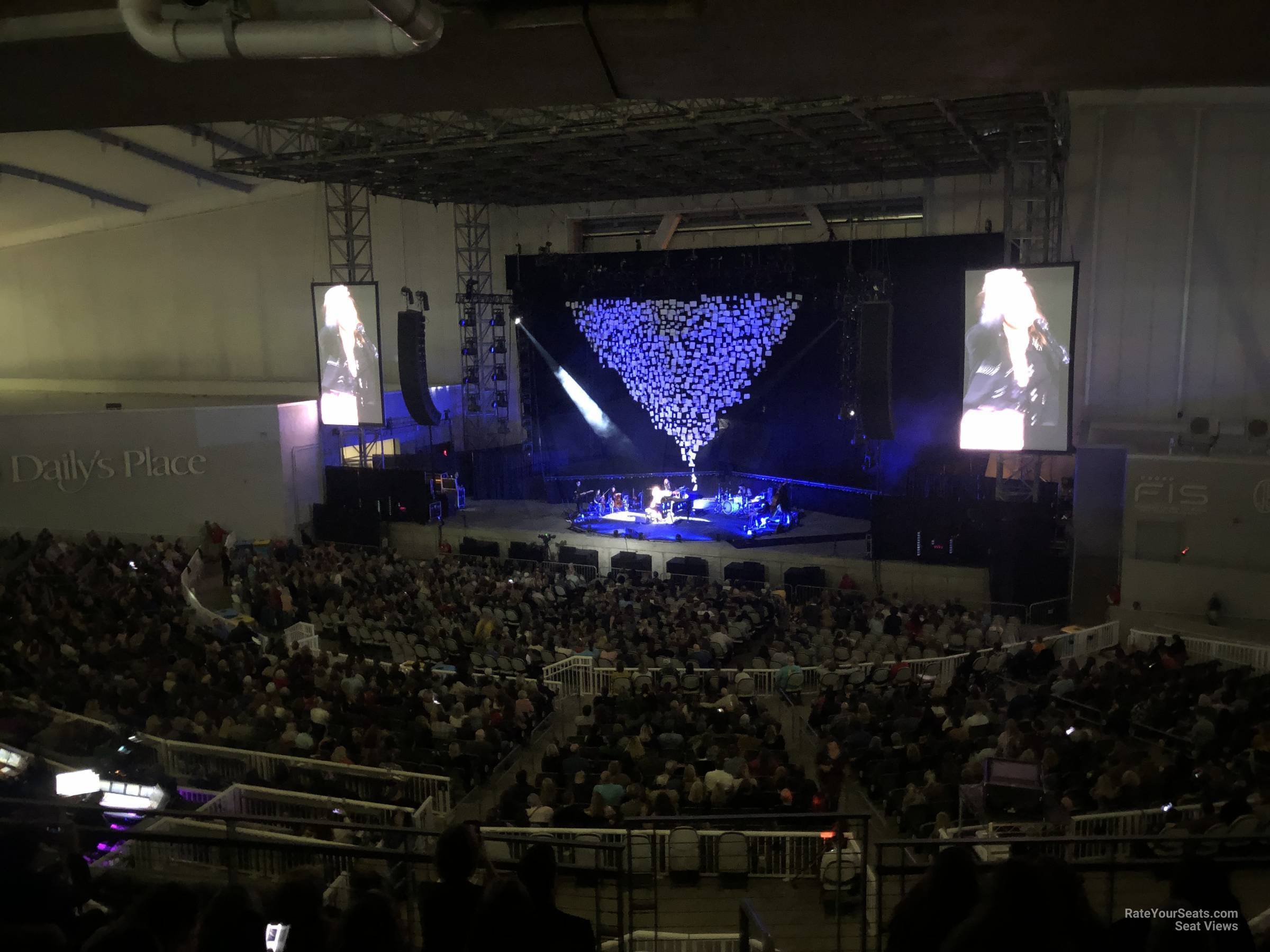 concourse 5, row f seat view  - daily