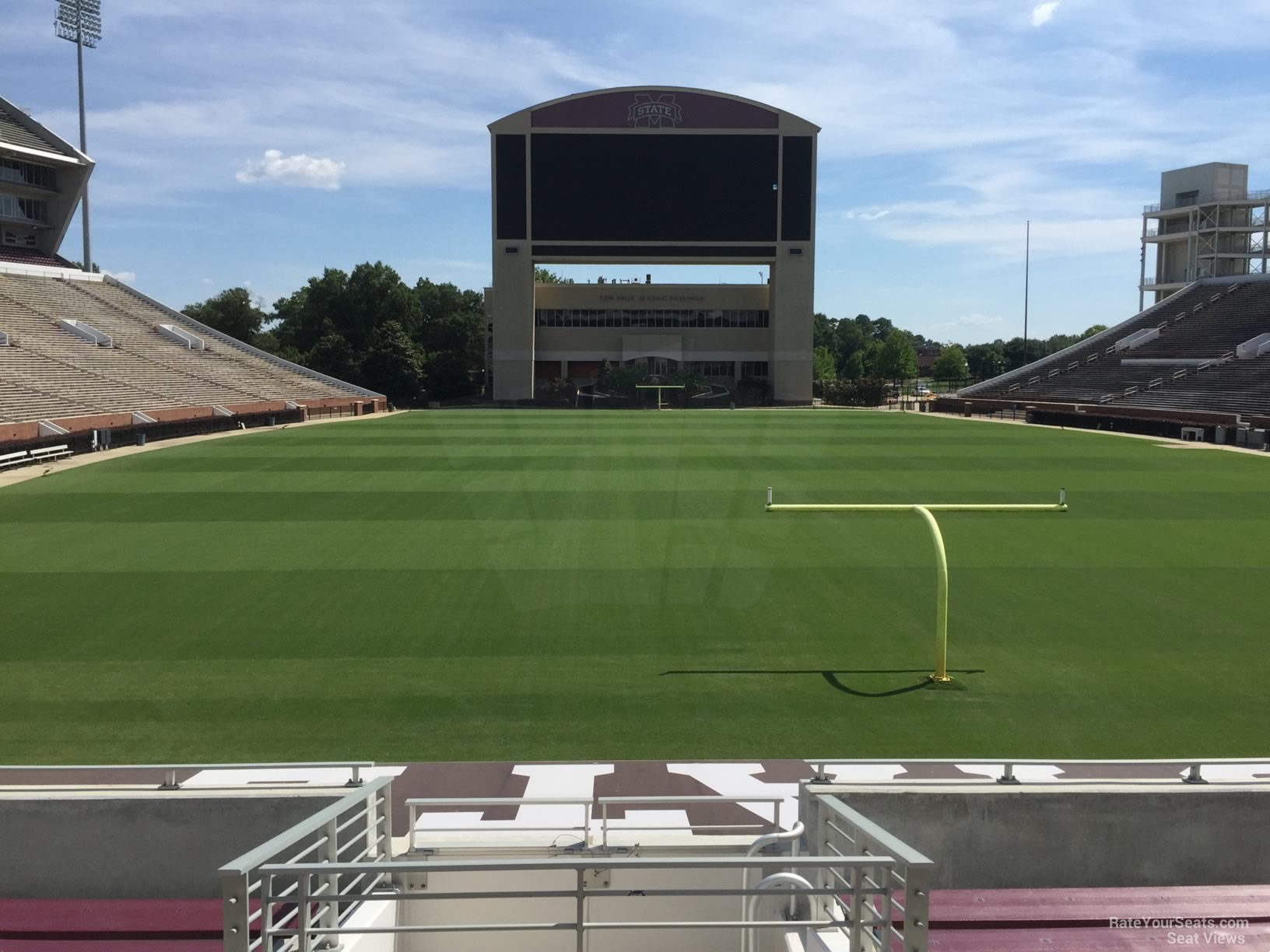 section 12, row 22 seat view  - davis wade stadium