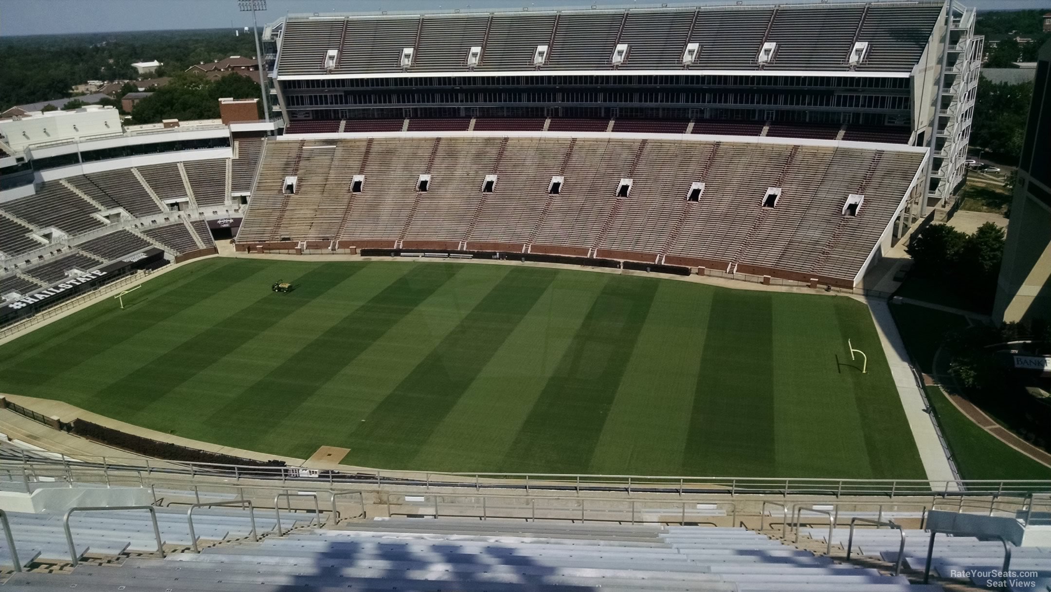 section 303, row 24 seat view  - davis wade stadium