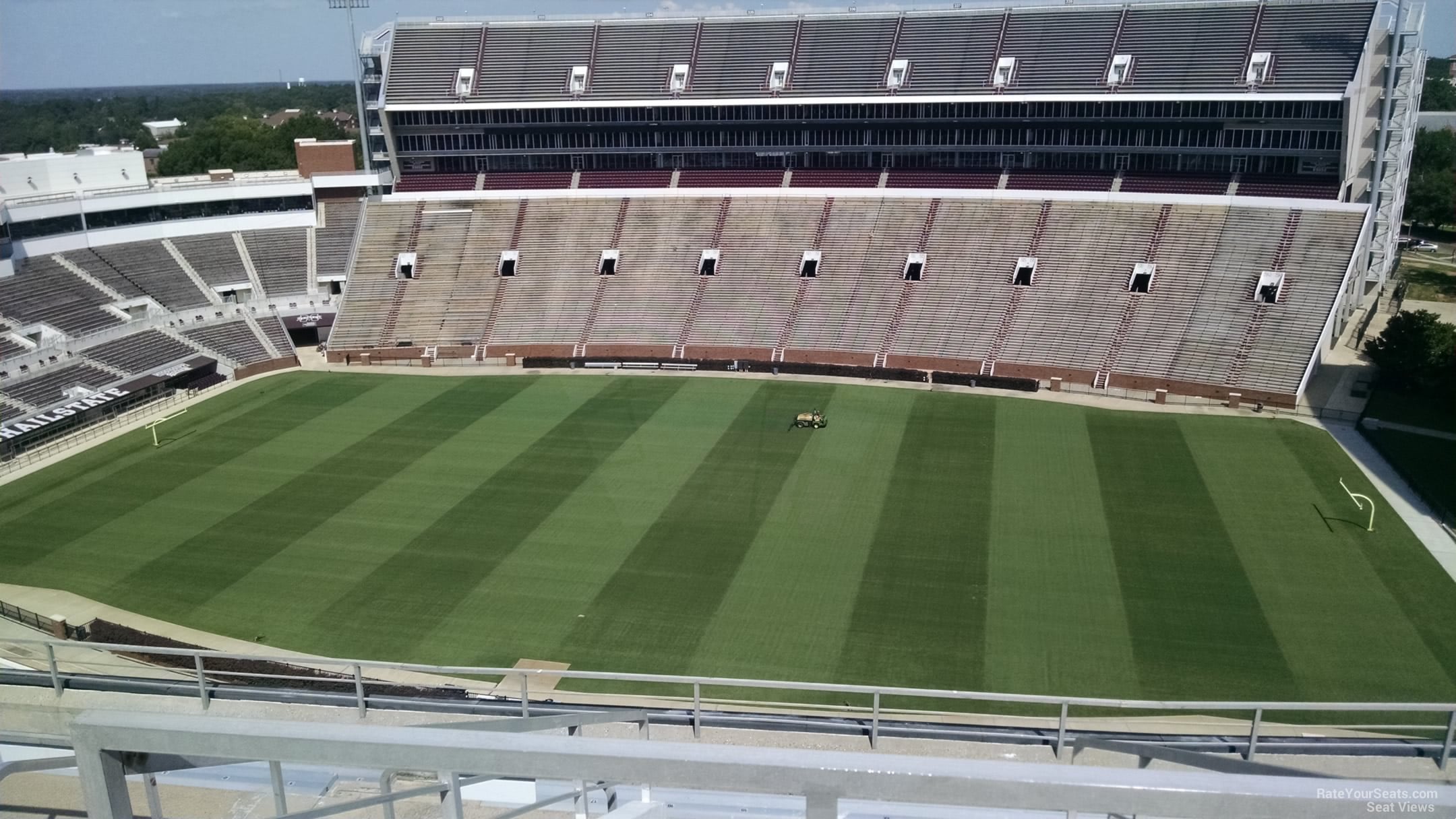section 304, row 8 seat view  - davis wade stadium
