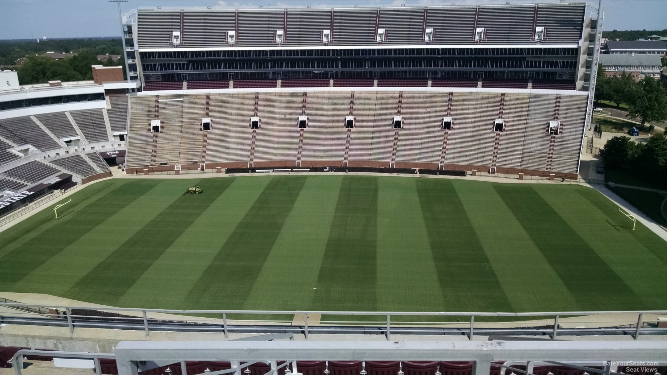 section 306, row 8 seat view  - davis wade stadium