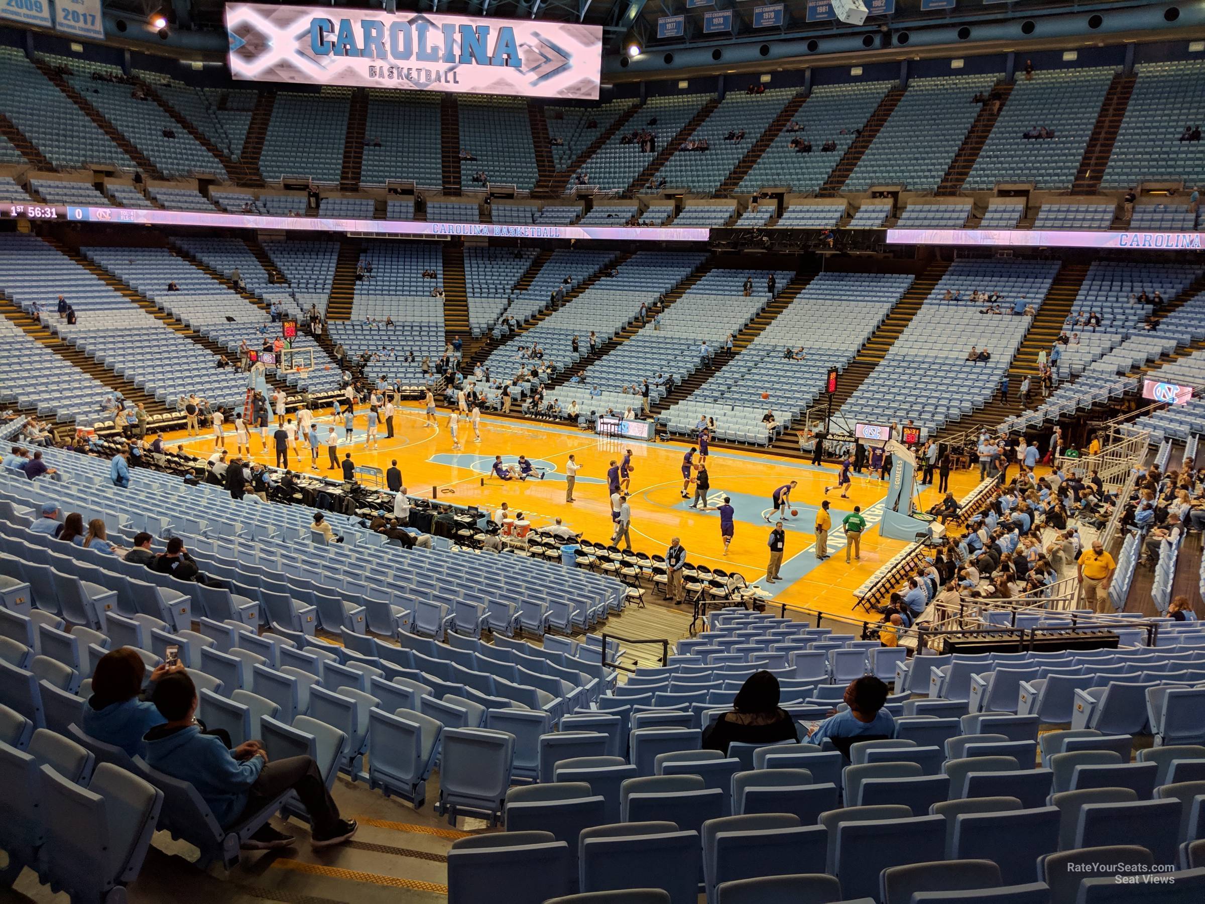 Dean Smith Center Section 112