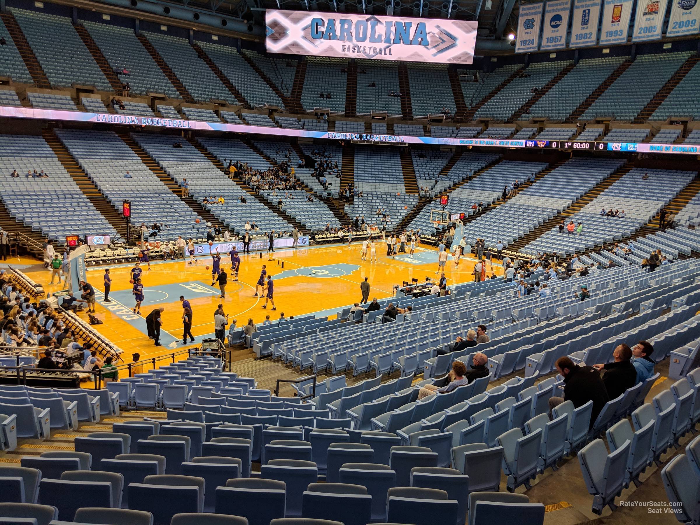 Dean Smith Center Section 122