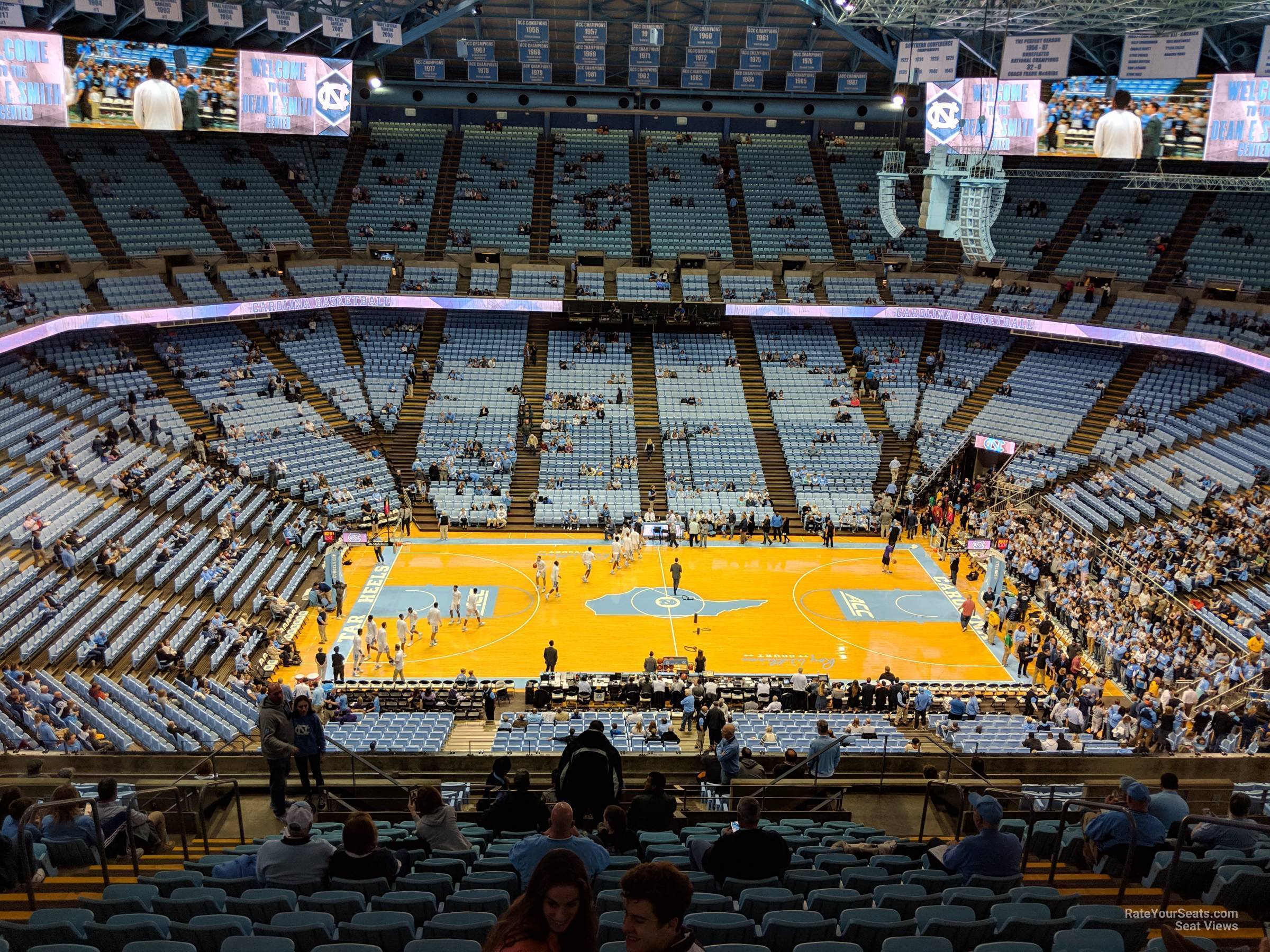 Section 208 At Dean Smith Center - Rateyourseats.com
