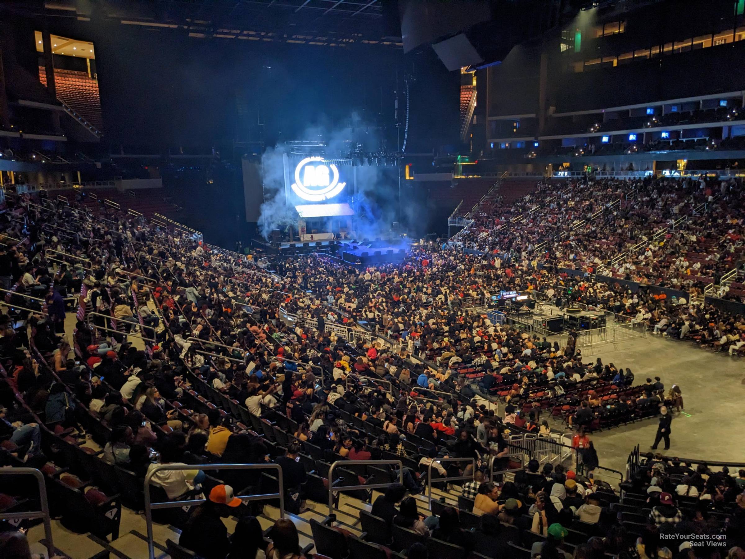 section 119, row z seat view  - desert diamond arena