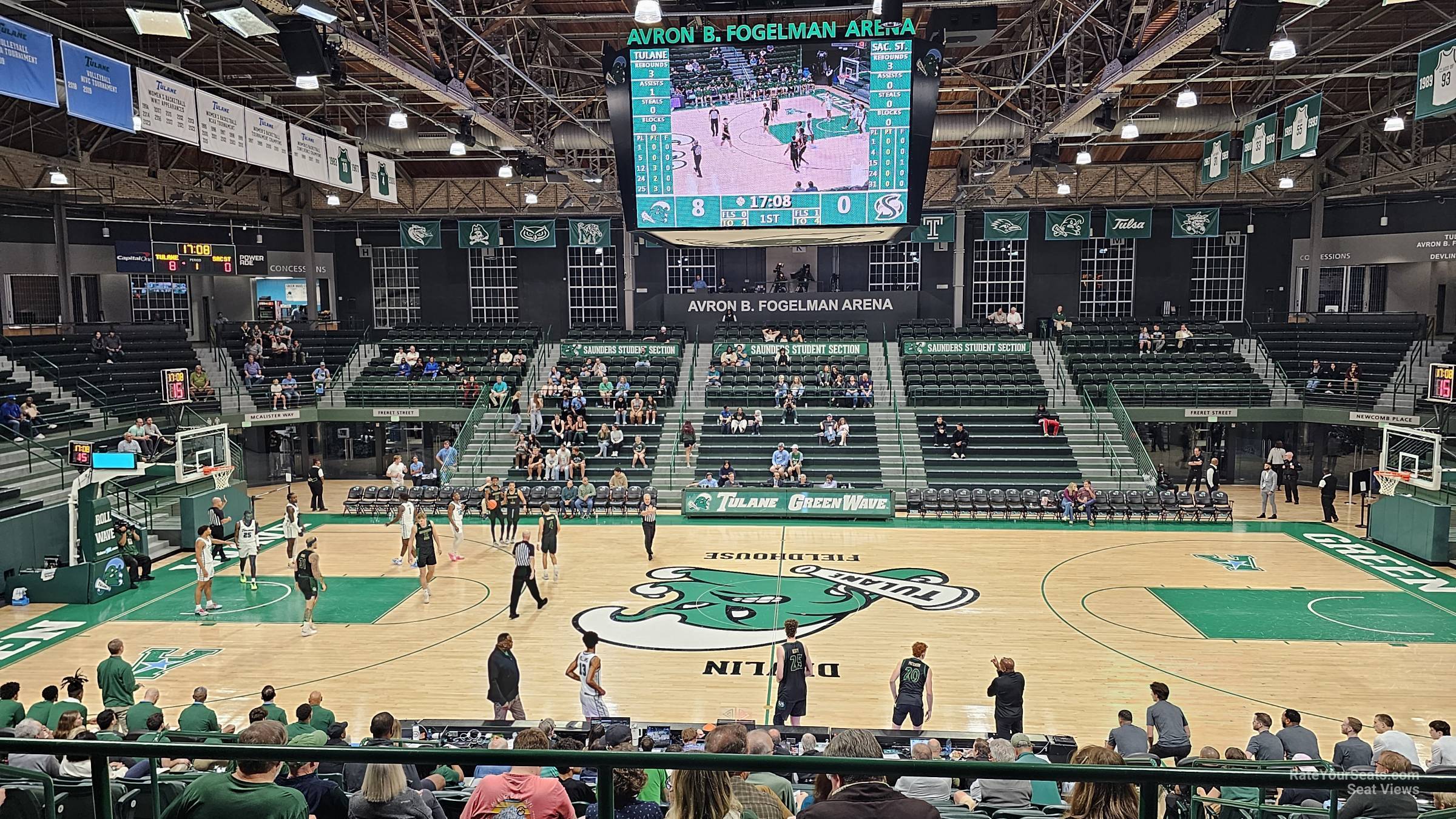 view from Section A 