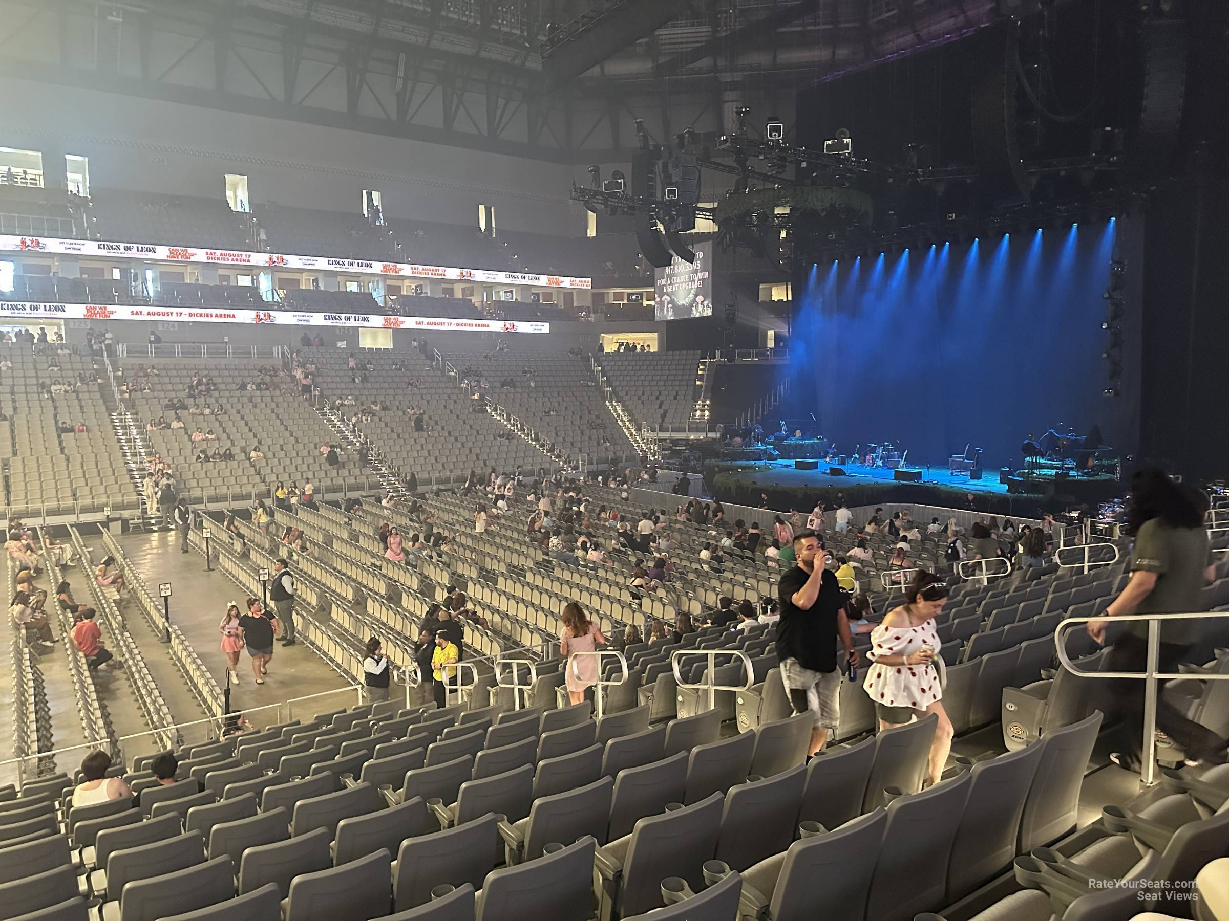 Section 107 at Dickies Arena