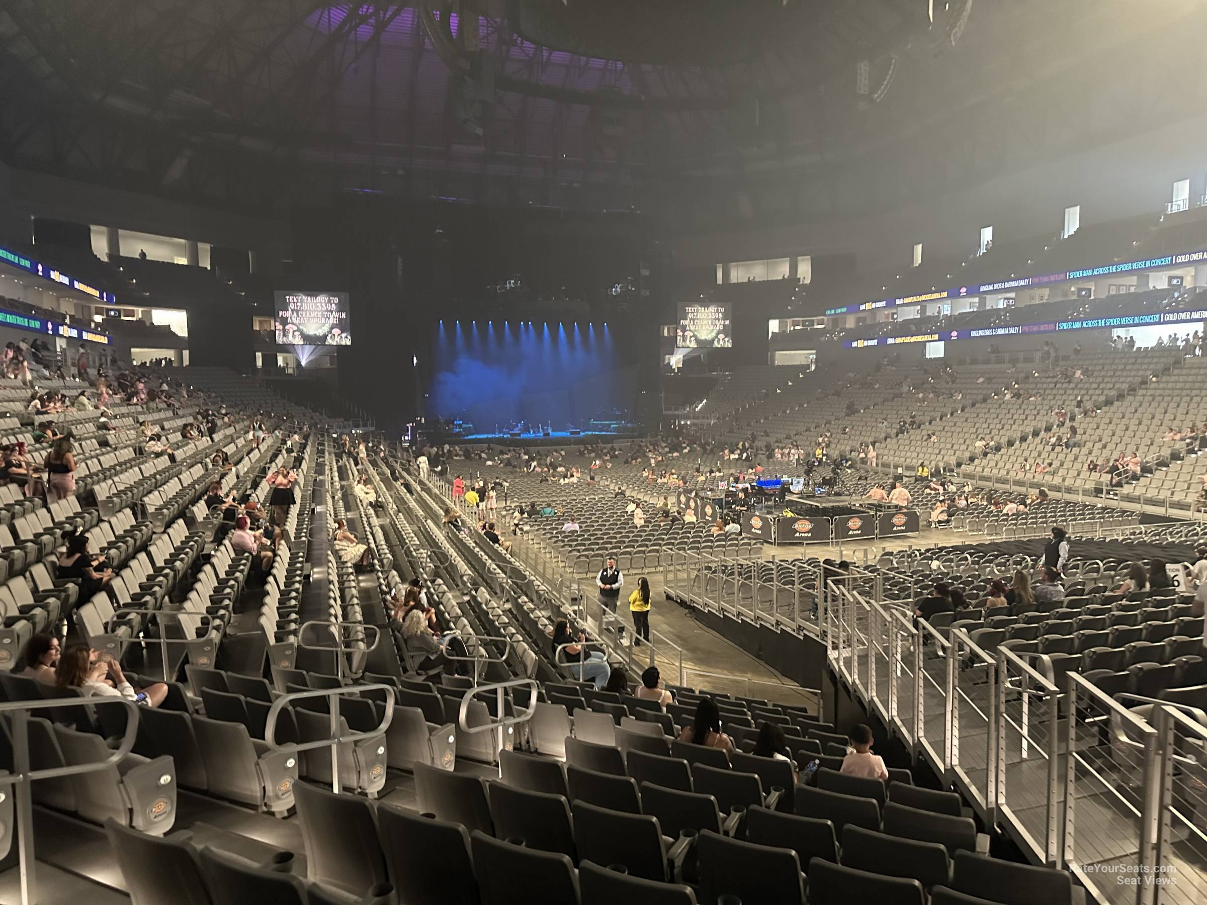 Seat View for Ariat Arena Section 117, Row 15