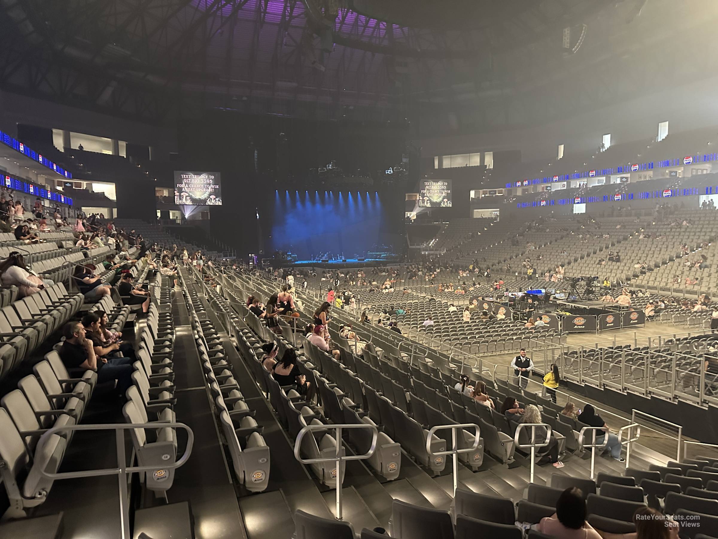 Section 119 at Dickies Arena