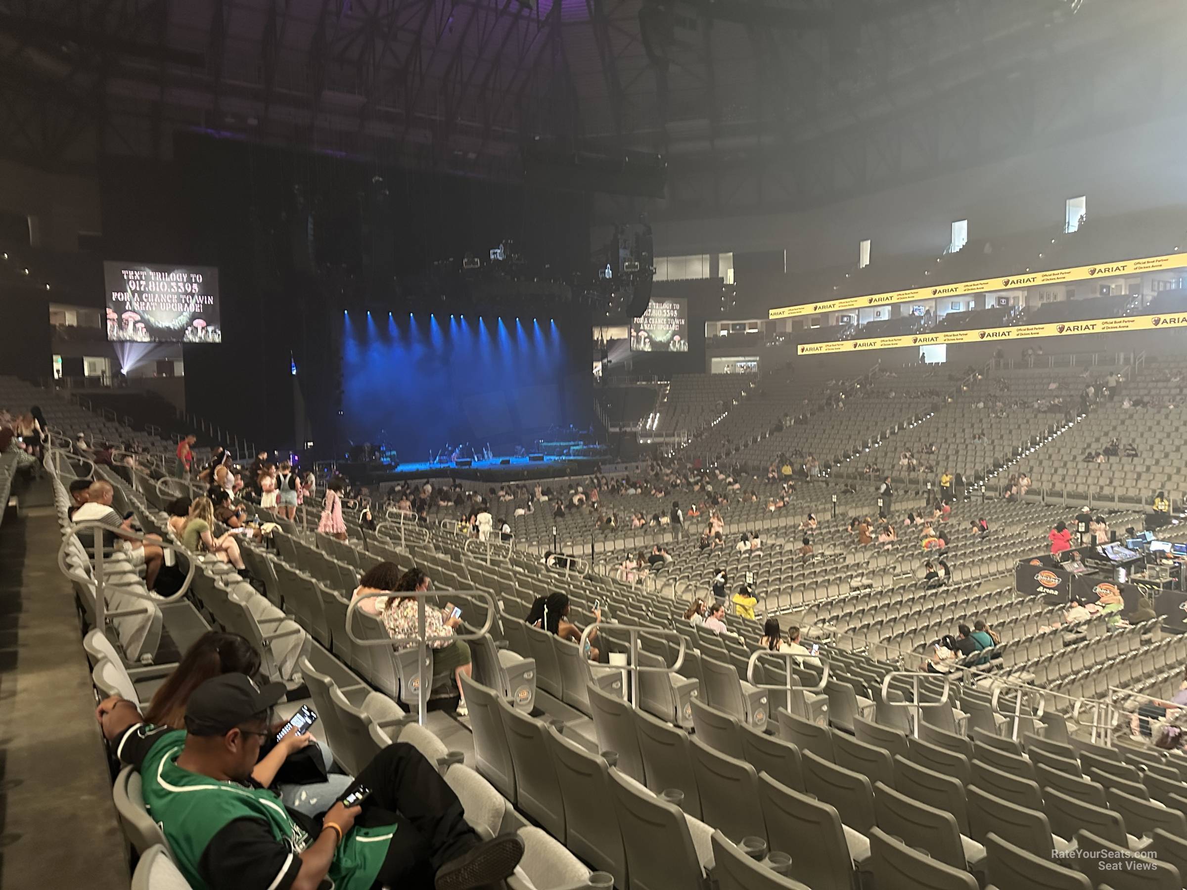 Section 121 at Dickies Arena