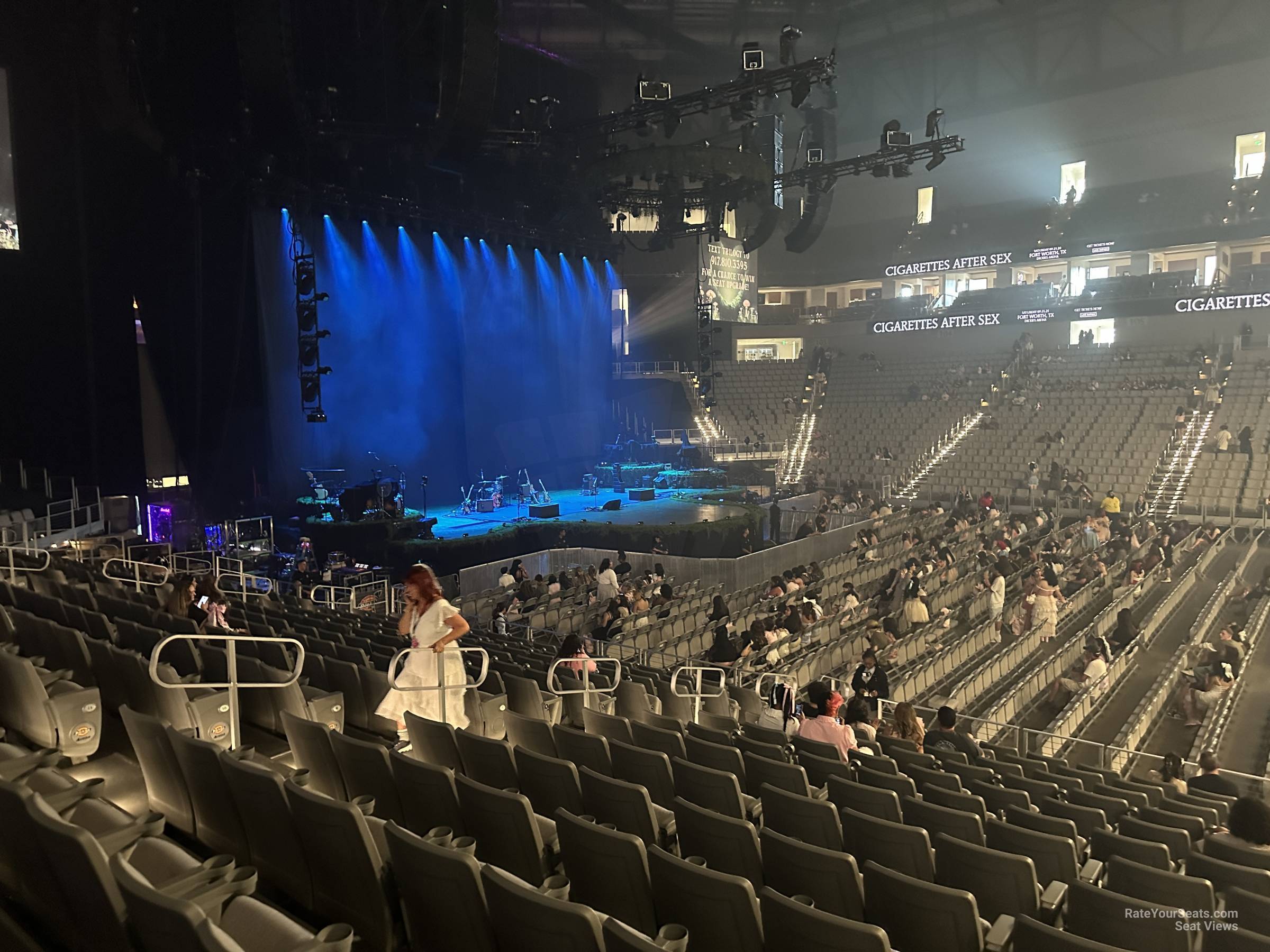 Seat View for Ariat Arena Section 124, Row 15