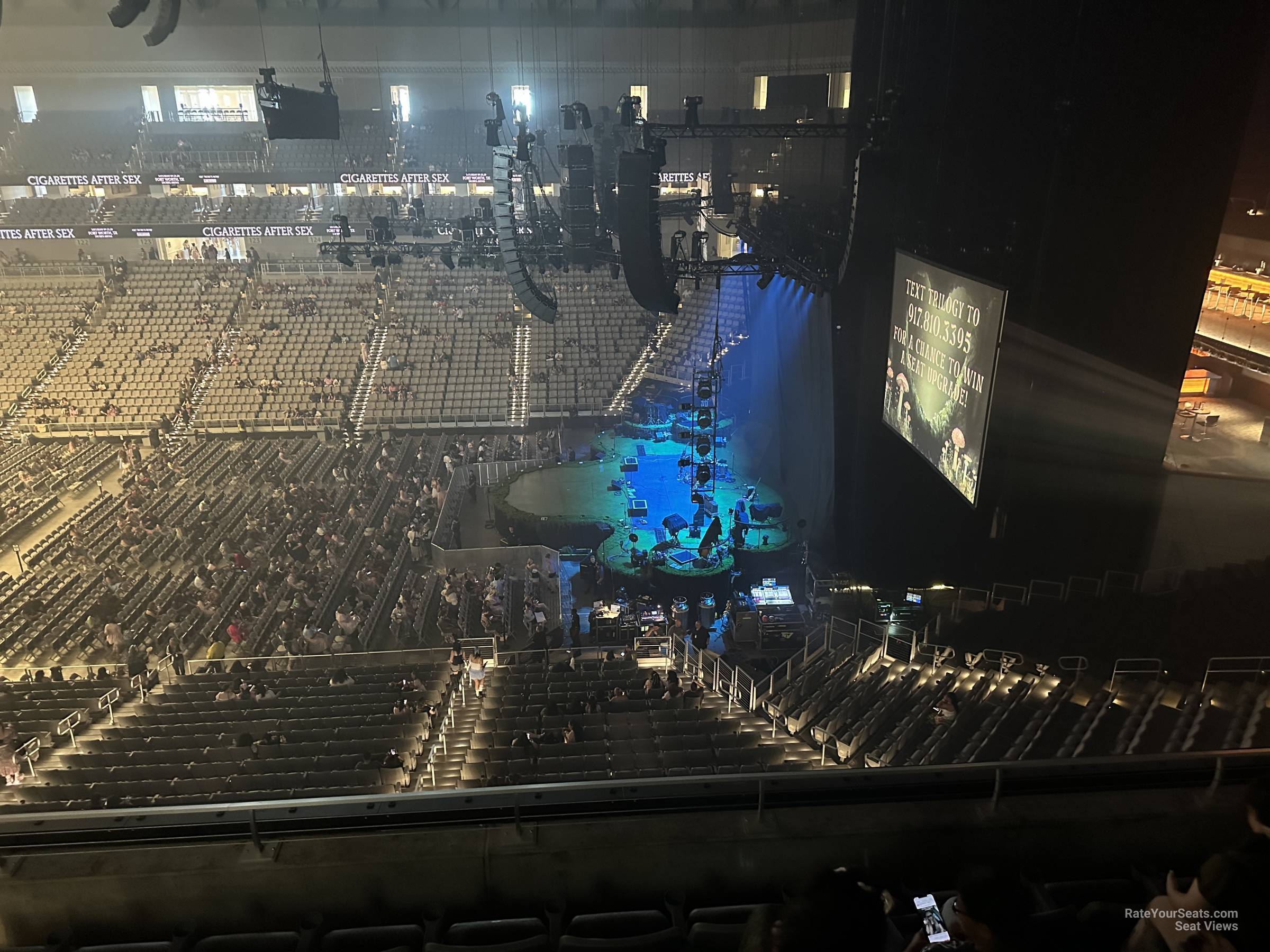Seat View for Ariat Arena Section 204, Row 4