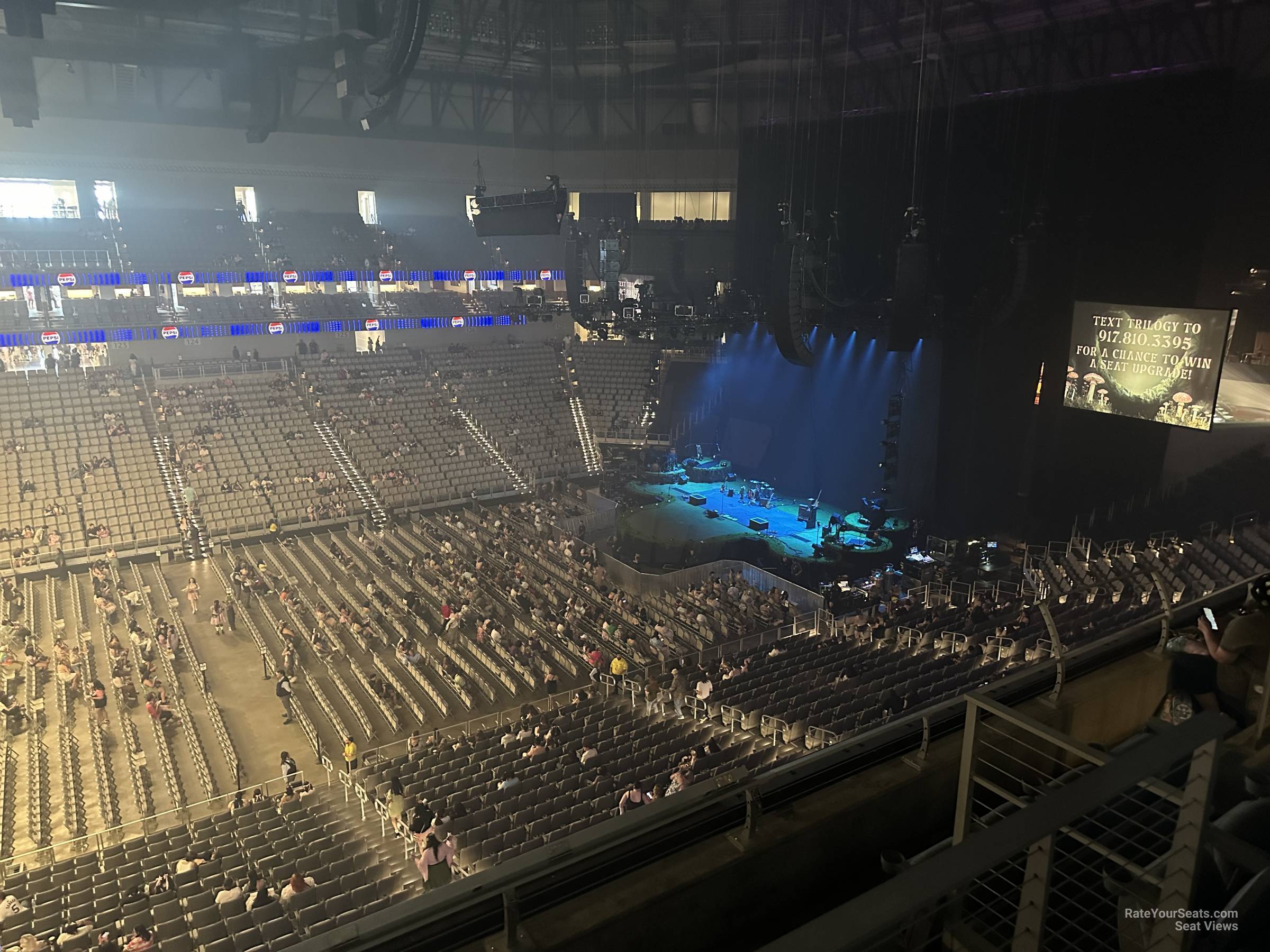 Seat View for Ariat Arena Section 207, Row 4