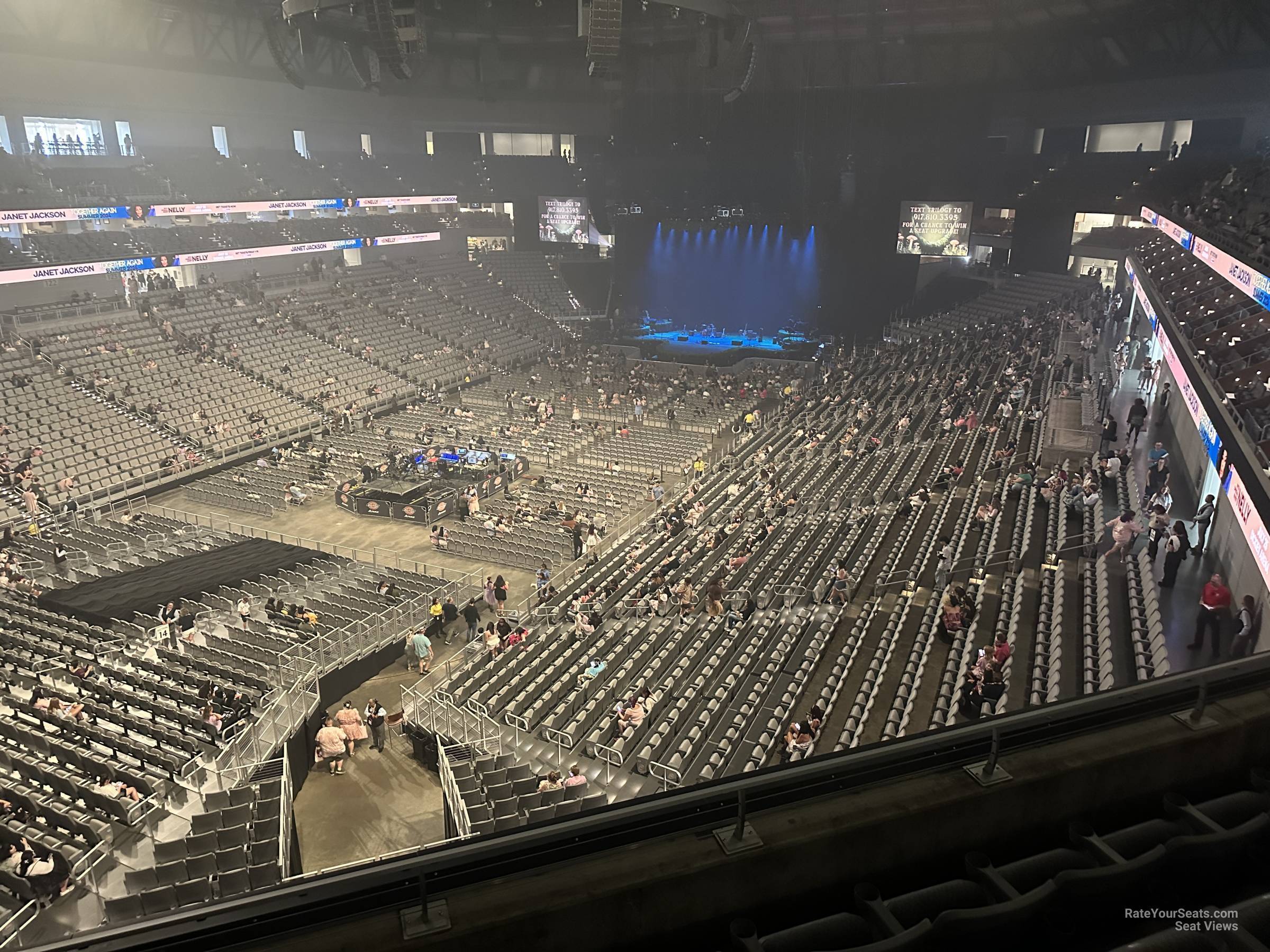 Seat View for Ariat Arena Section 212, Row 4
