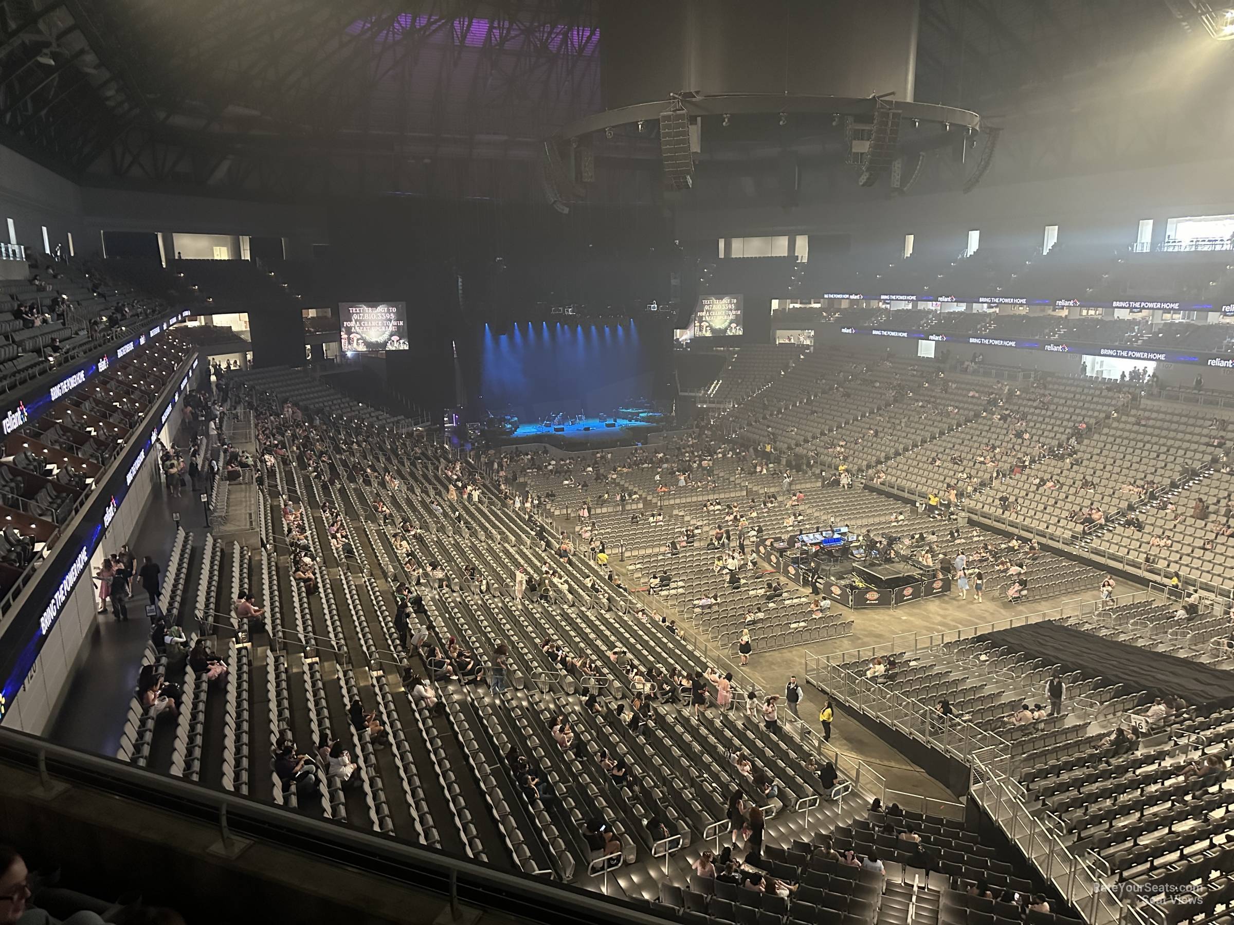 Seat View for Ariat Arena Section 218, Row 4