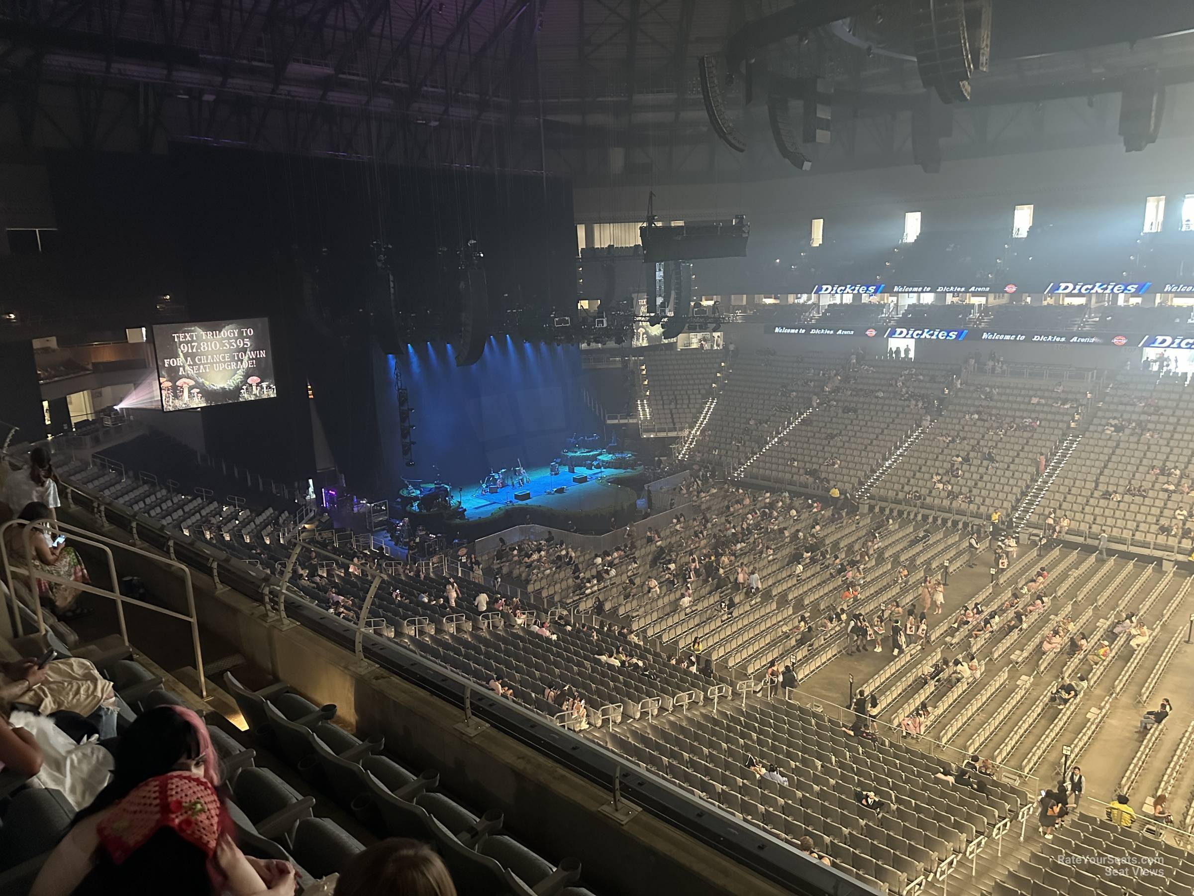 Seat View for Ariat Arena Section 222, Row 4