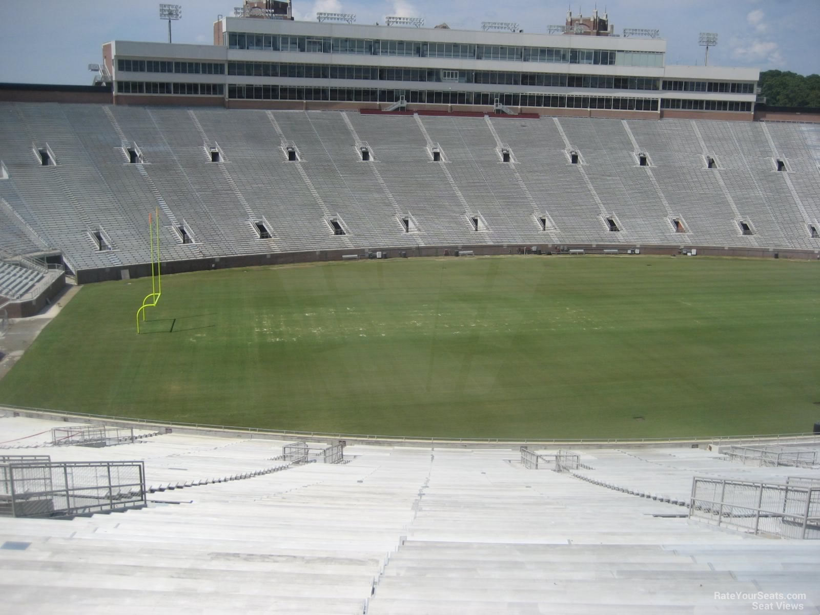 section 13, row 77 seat view  - doak campbell stadium