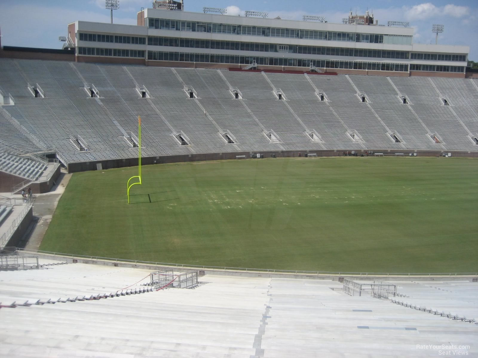 doak campbell stadium section 14 rateyourseats com doak campbell seating chart
