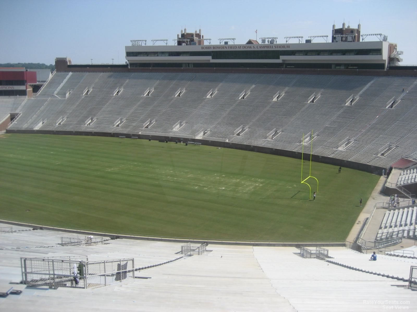 section 28, row 77 seat view  - doak campbell stadium
