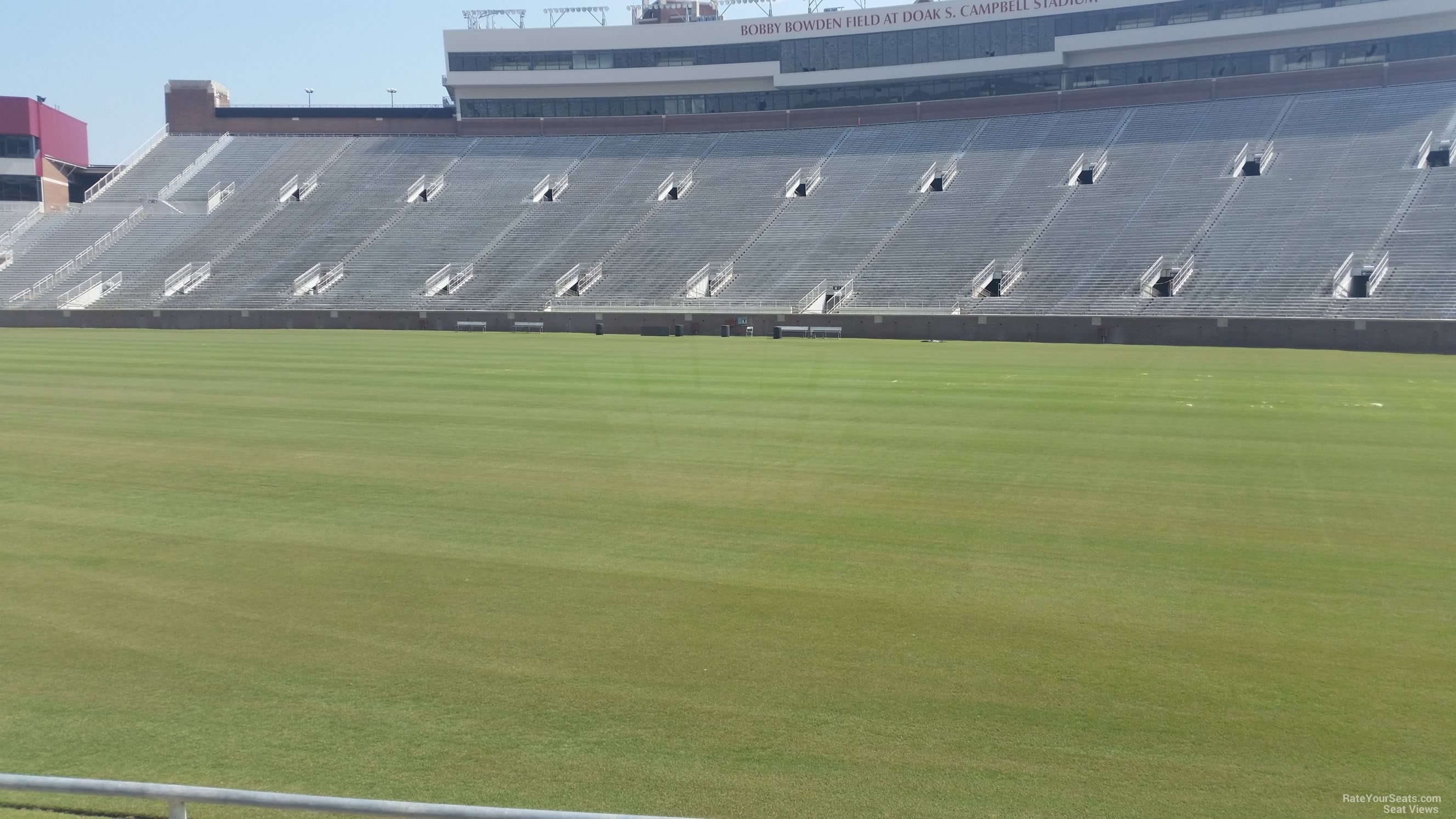section 30, row 5 seat view  - doak campbell stadium