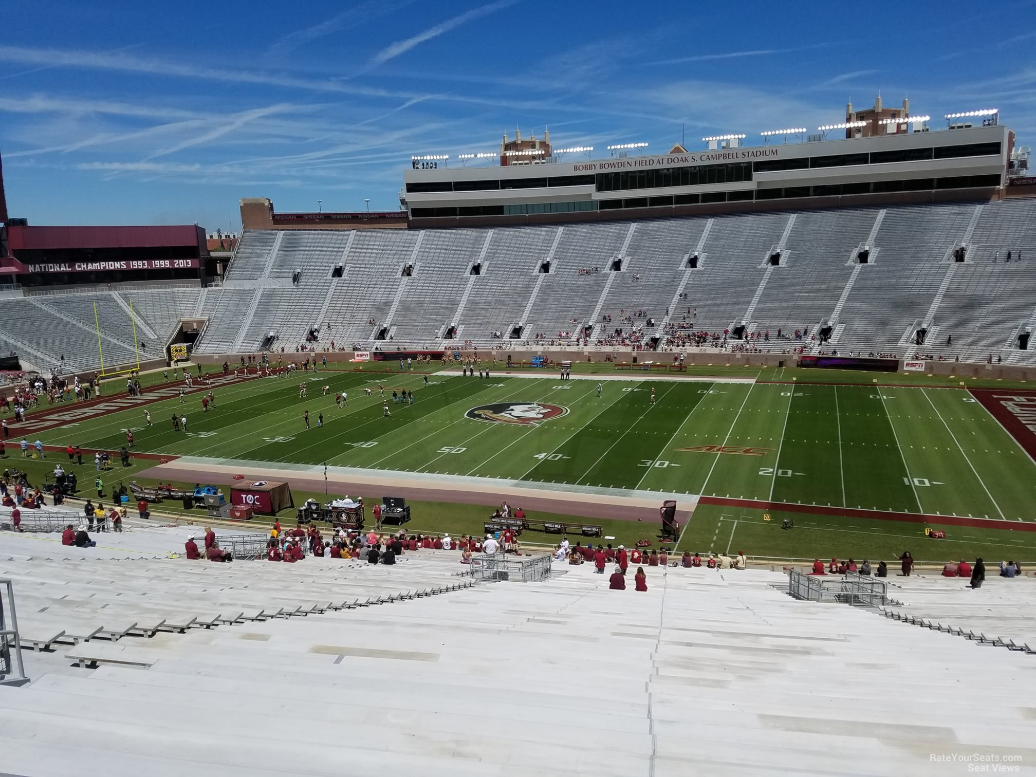 Seating Chart Doak Campbell Stadium