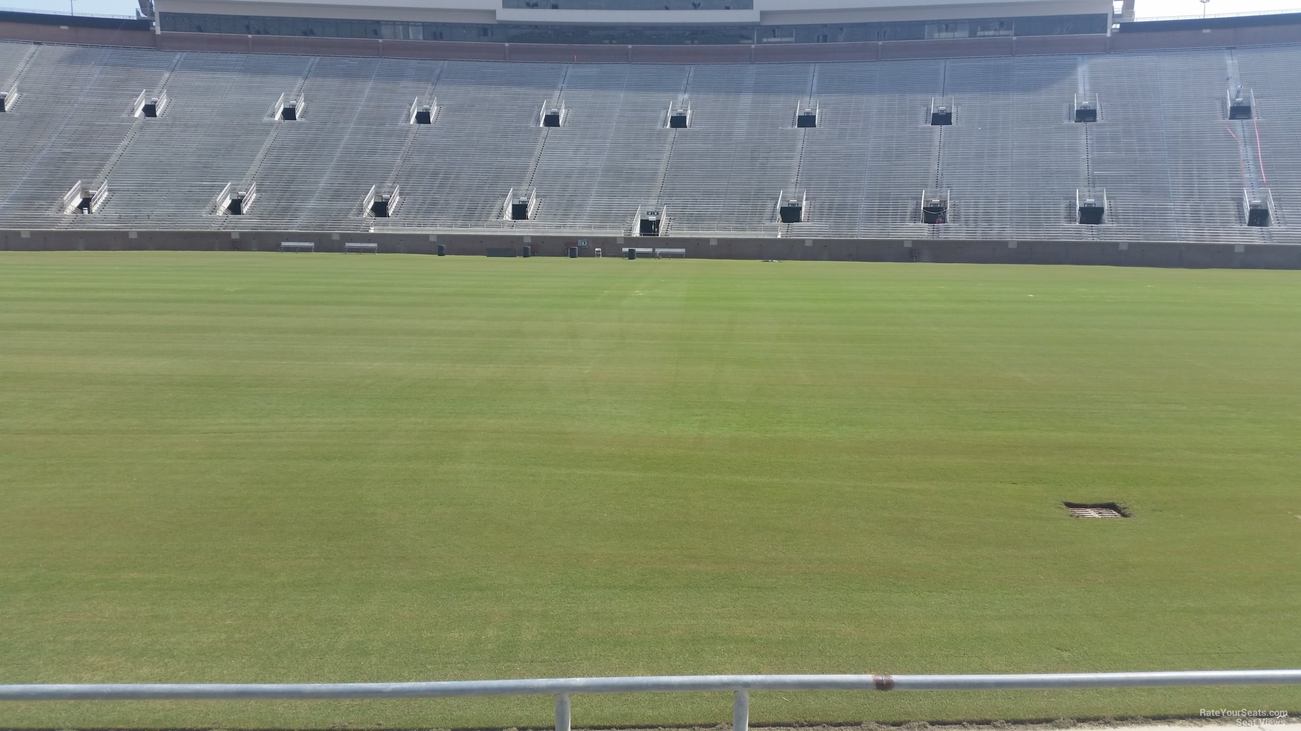 section 32, row 5 seat view  - doak campbell stadium