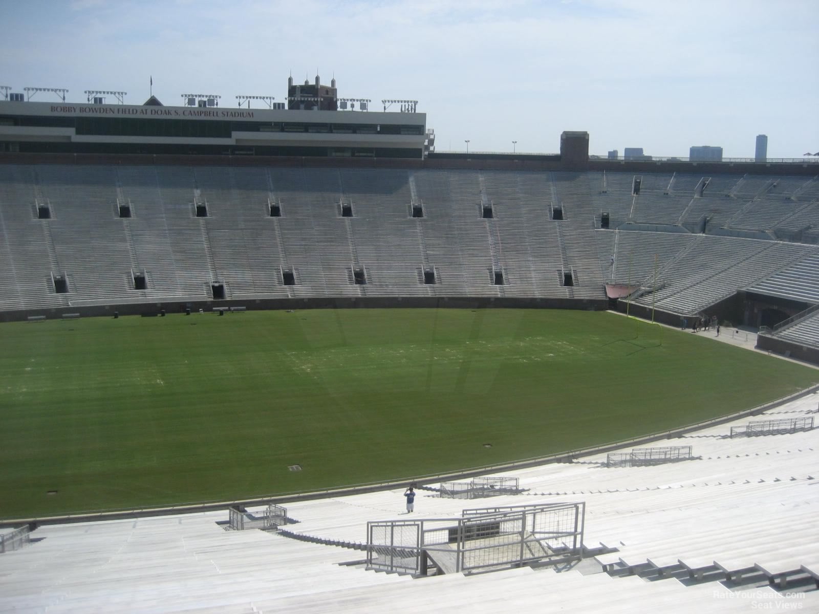 section 34, row 77 seat view  - doak campbell stadium