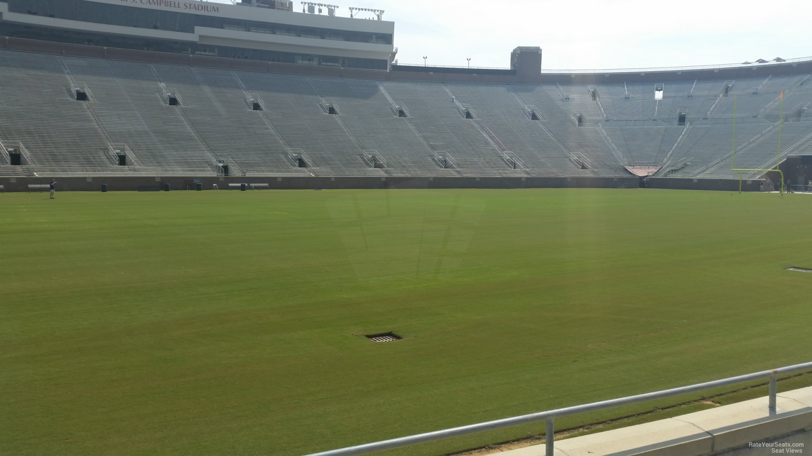 section 35, row 5 seat view  - doak campbell stadium