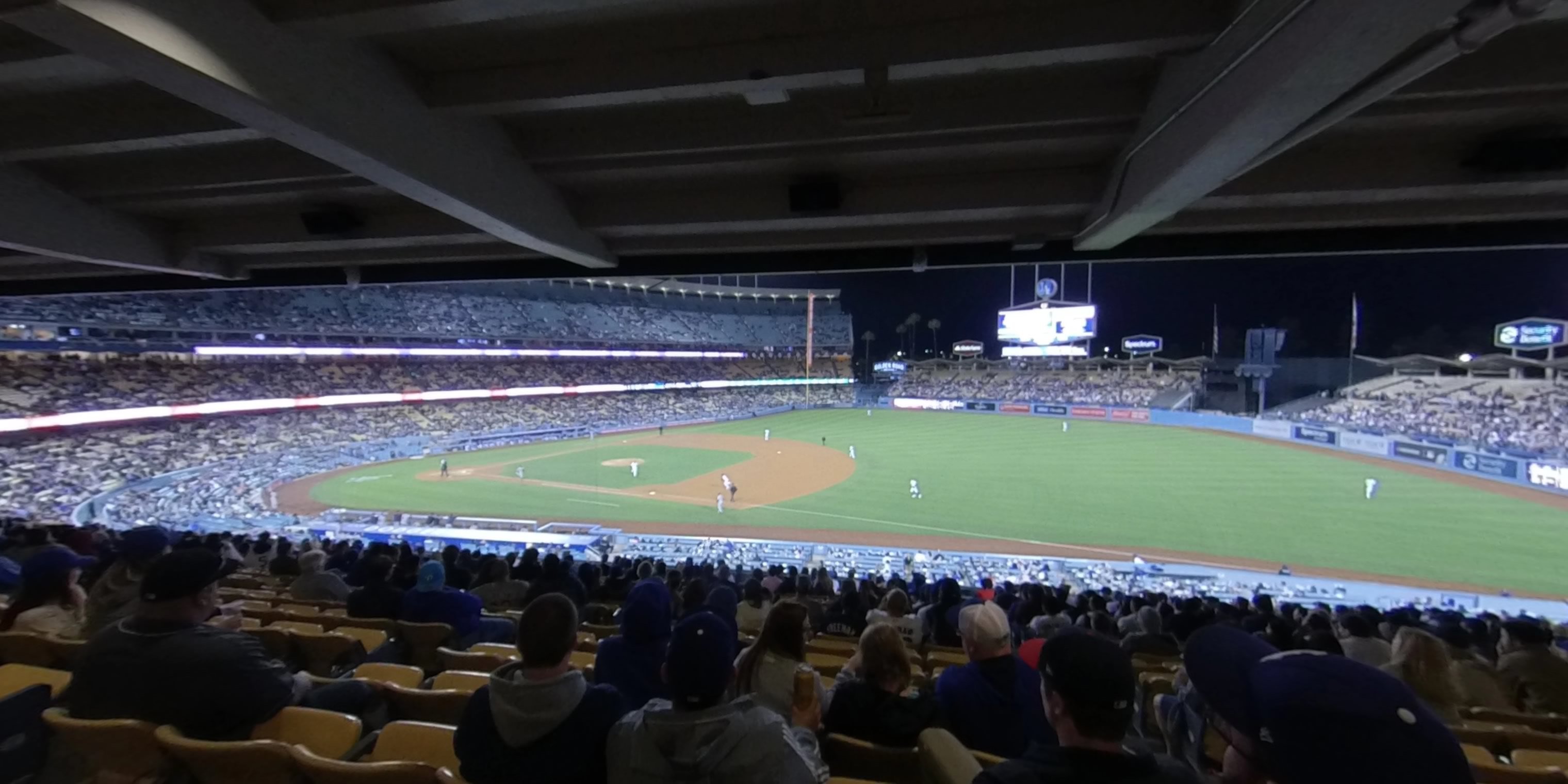 section 146 panoramic seat view  - dodger stadium